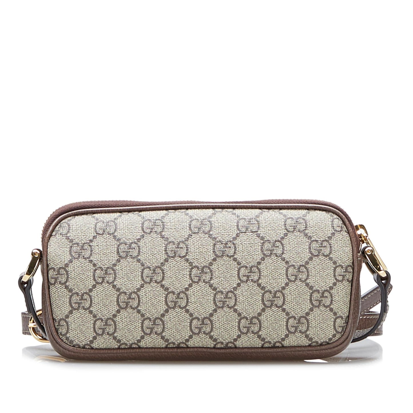 Gucci GG Supreme Ophidia SHG-lYpjXw Canvas Calf Brown Crossbody Bag