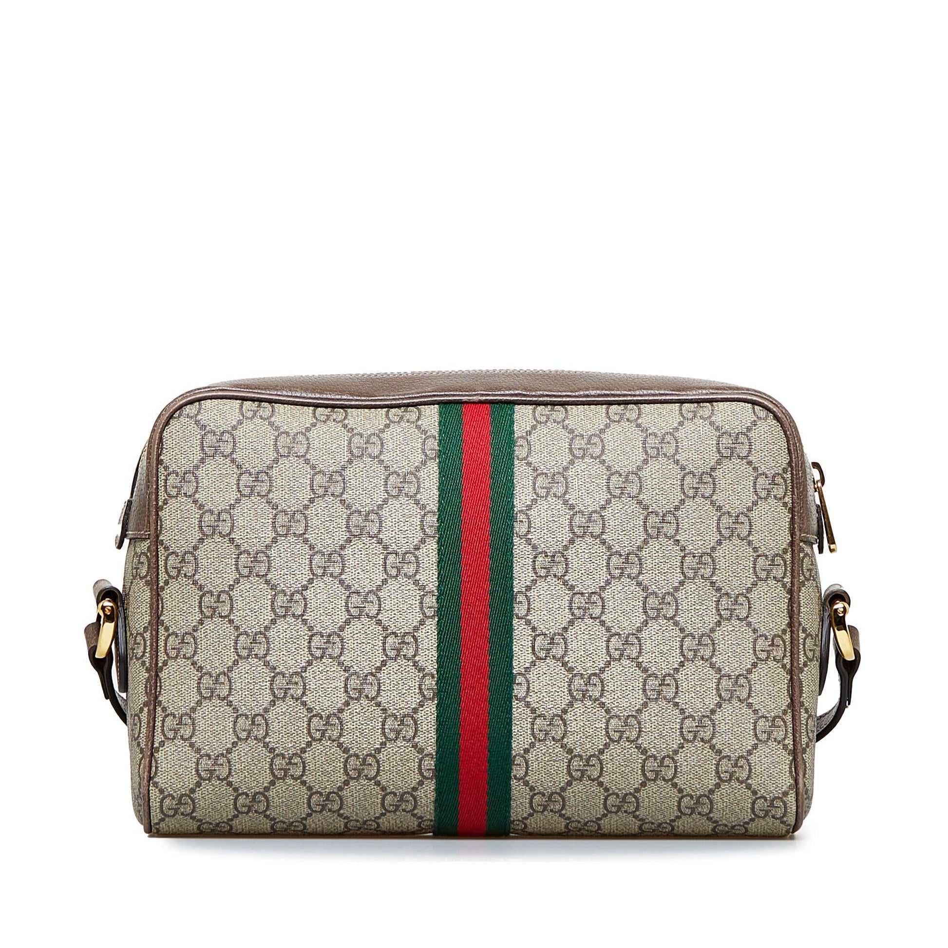 Gucci GG Supreme Ophidia SHG-ETT5kQ Canvas Brown Crossbody Bag