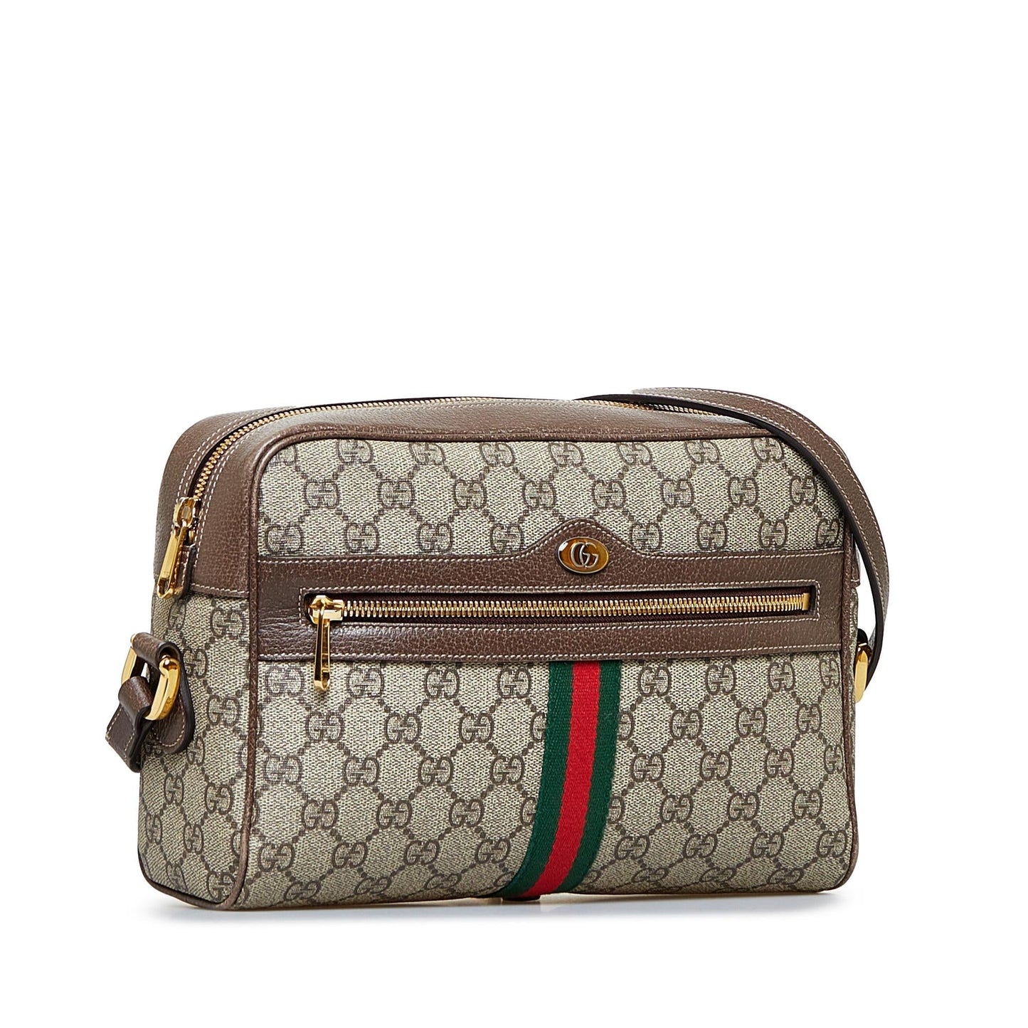 Gucci GG Supreme Ophidia SHG-ETT5kQ Canvas Brown Crossbody Bag