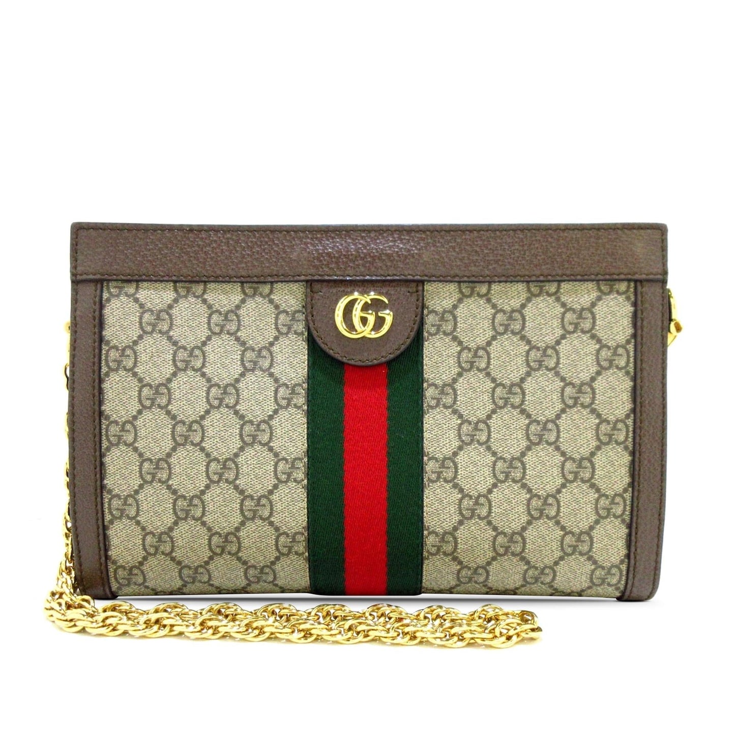 Gucci GG Supreme Ophidia SHG-dgD2FI Canvas Brown Crossbody Bag