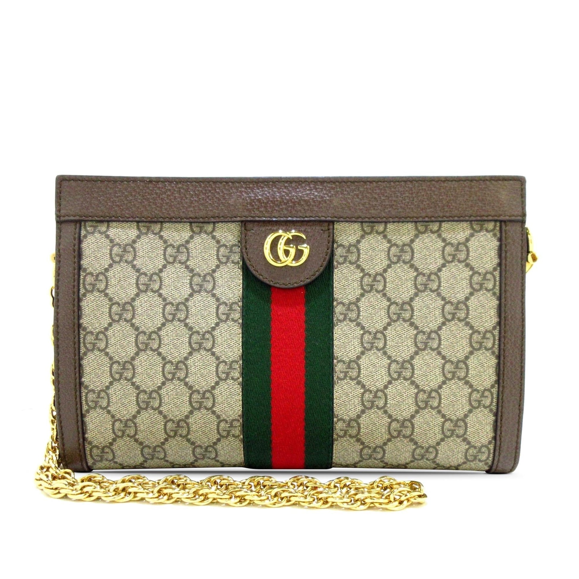 Gucci GG Supreme Ophidia SHG-dgD2FI Canvas Brown Crossbody Bag