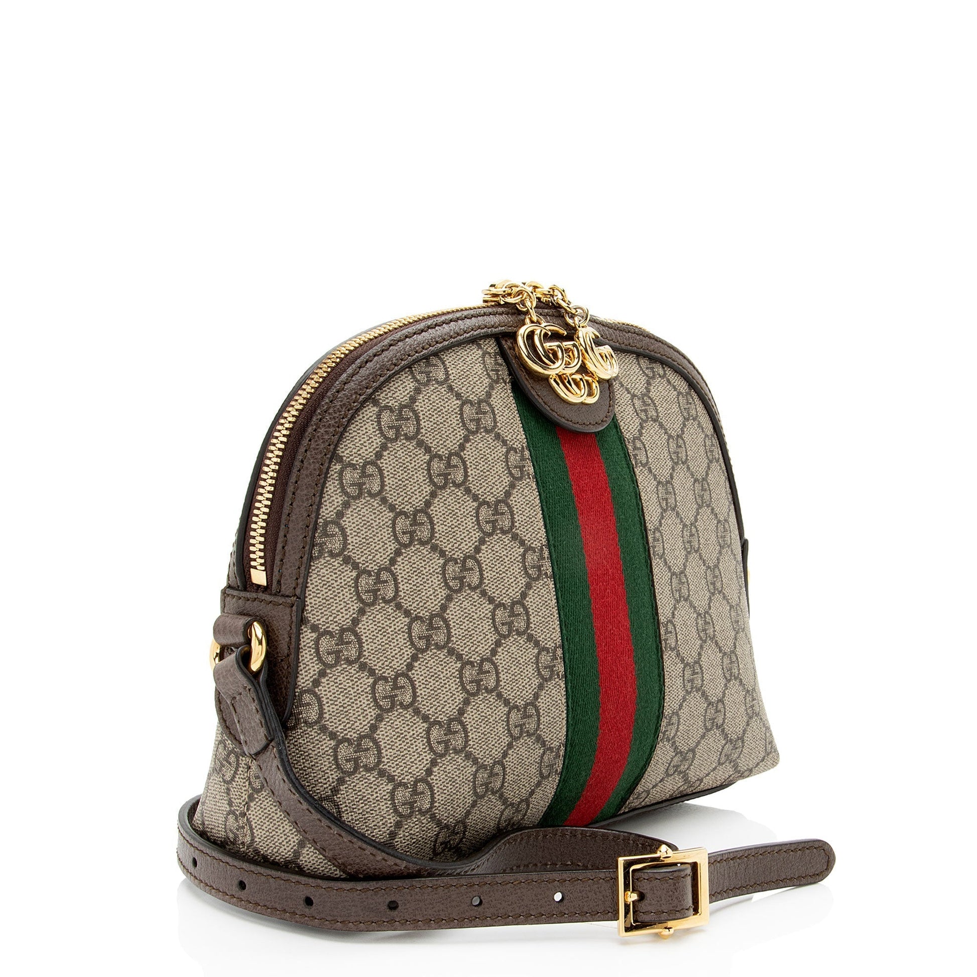Gucci GG Supreme Ophidia Dome Small Crossbody Bag