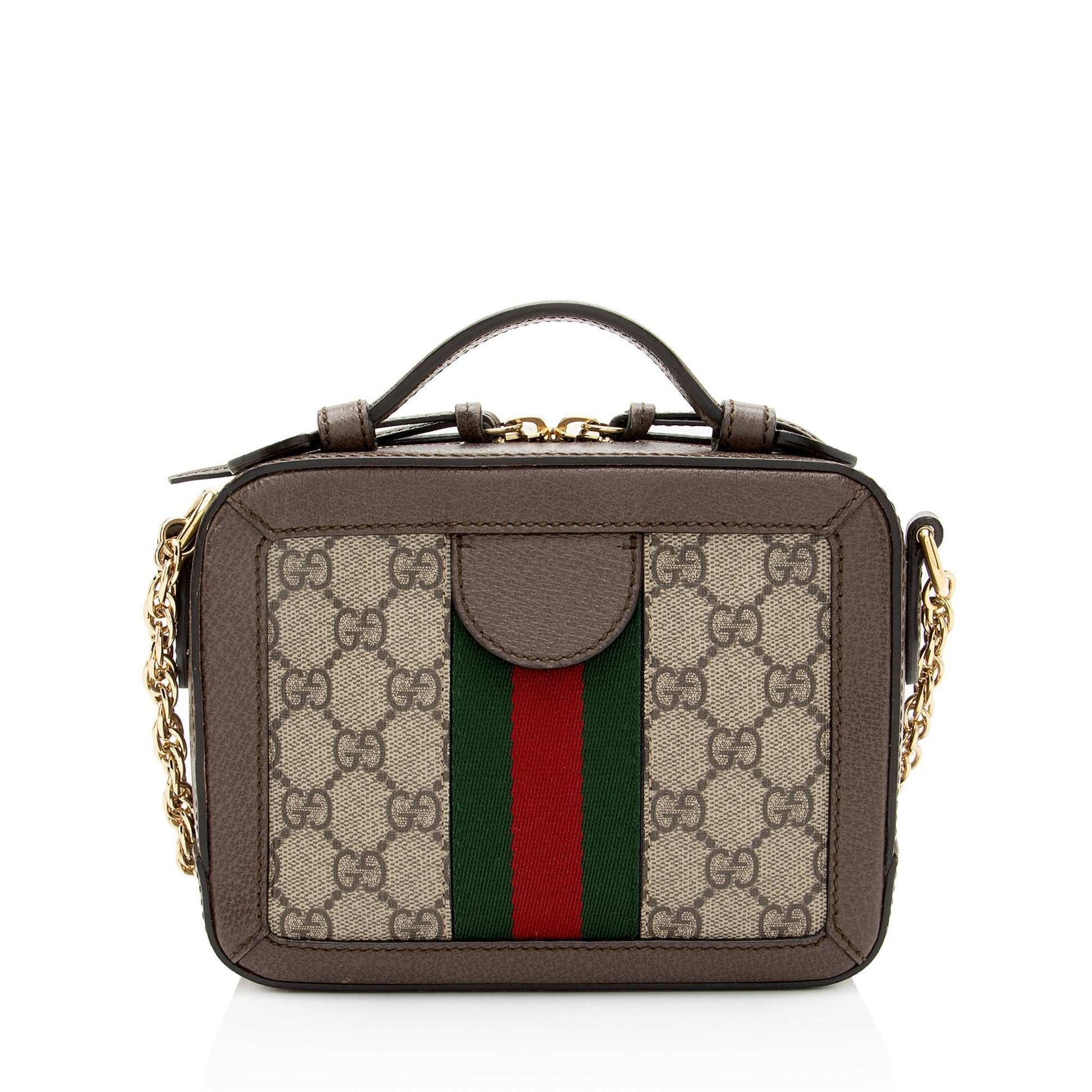 Gucci GG Supreme Ophidia Mini Top Handle Crossbody Bag