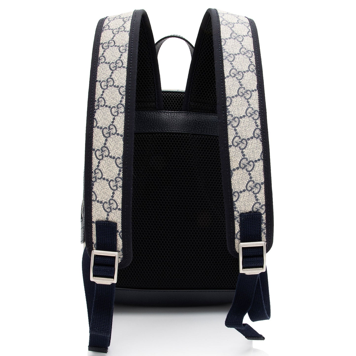 Gucci GG Supreme Ophidia Backpack SHF-TYi93j Leather Canvas Nylon Beige Shoulder Bag
