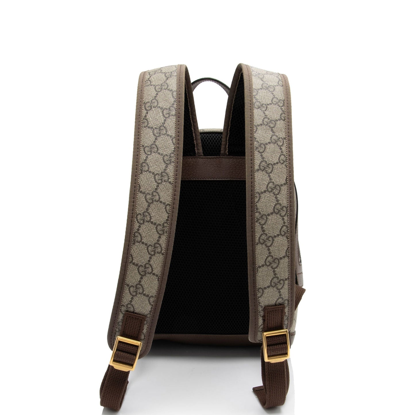 Gucci GG Supreme Ophidia Backpack SHF-A9oqY2 Leather Canvas Nylon Brown Shoulder Bag