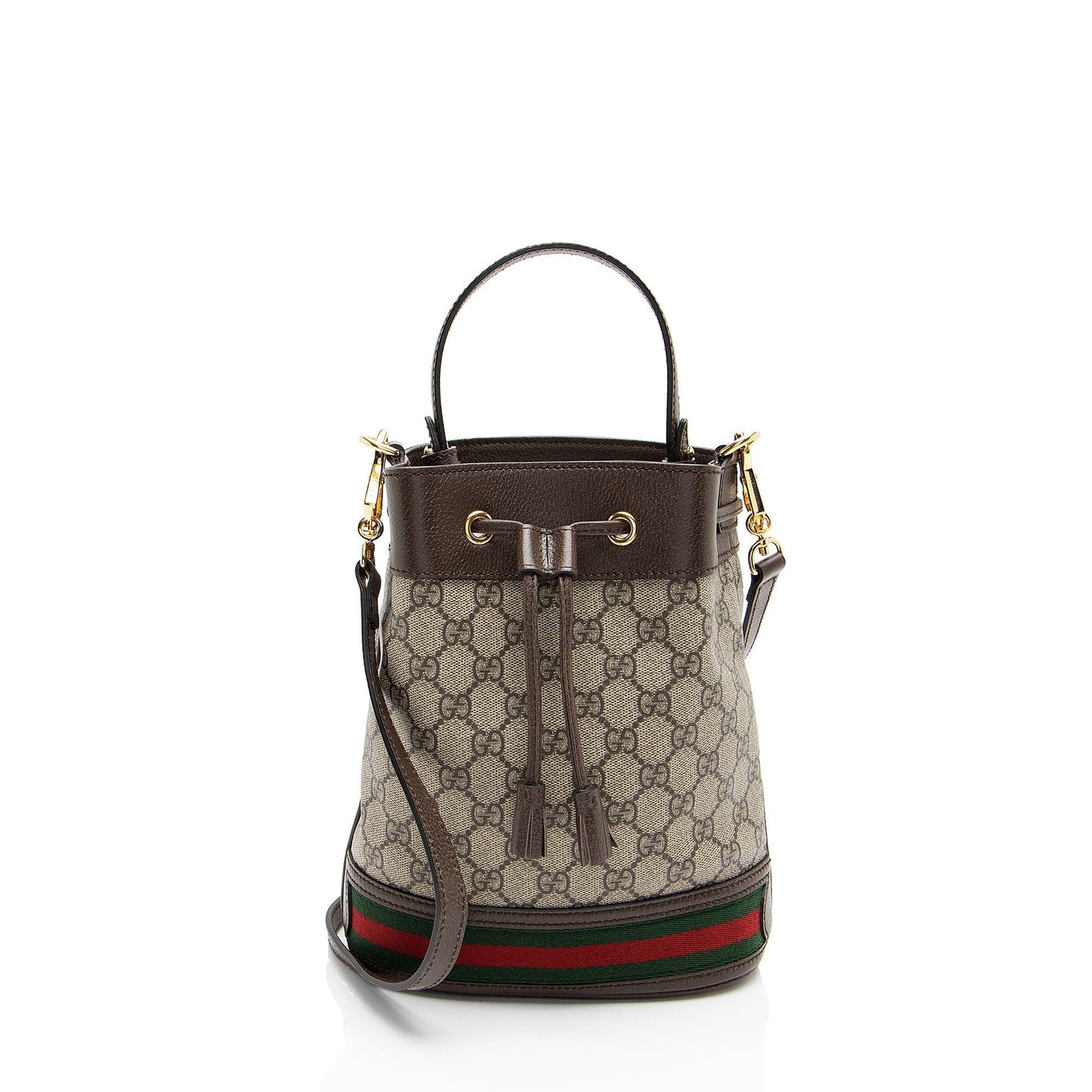 Gucci Supreme Ophidia Bag Shf 3Txuhd Small Bucket Crossbody Bag