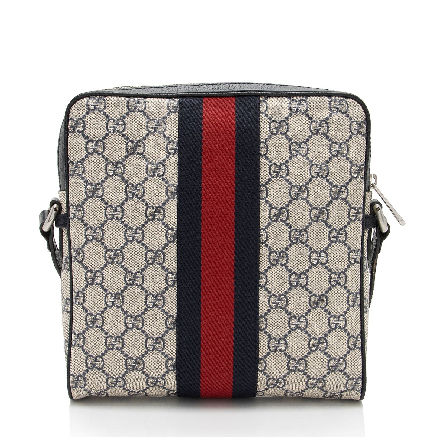 Gucci GG Supreme Ophidia Messenger SHF-UNzoO2 Leather Canvas Nylon Beige Shoulder Bag