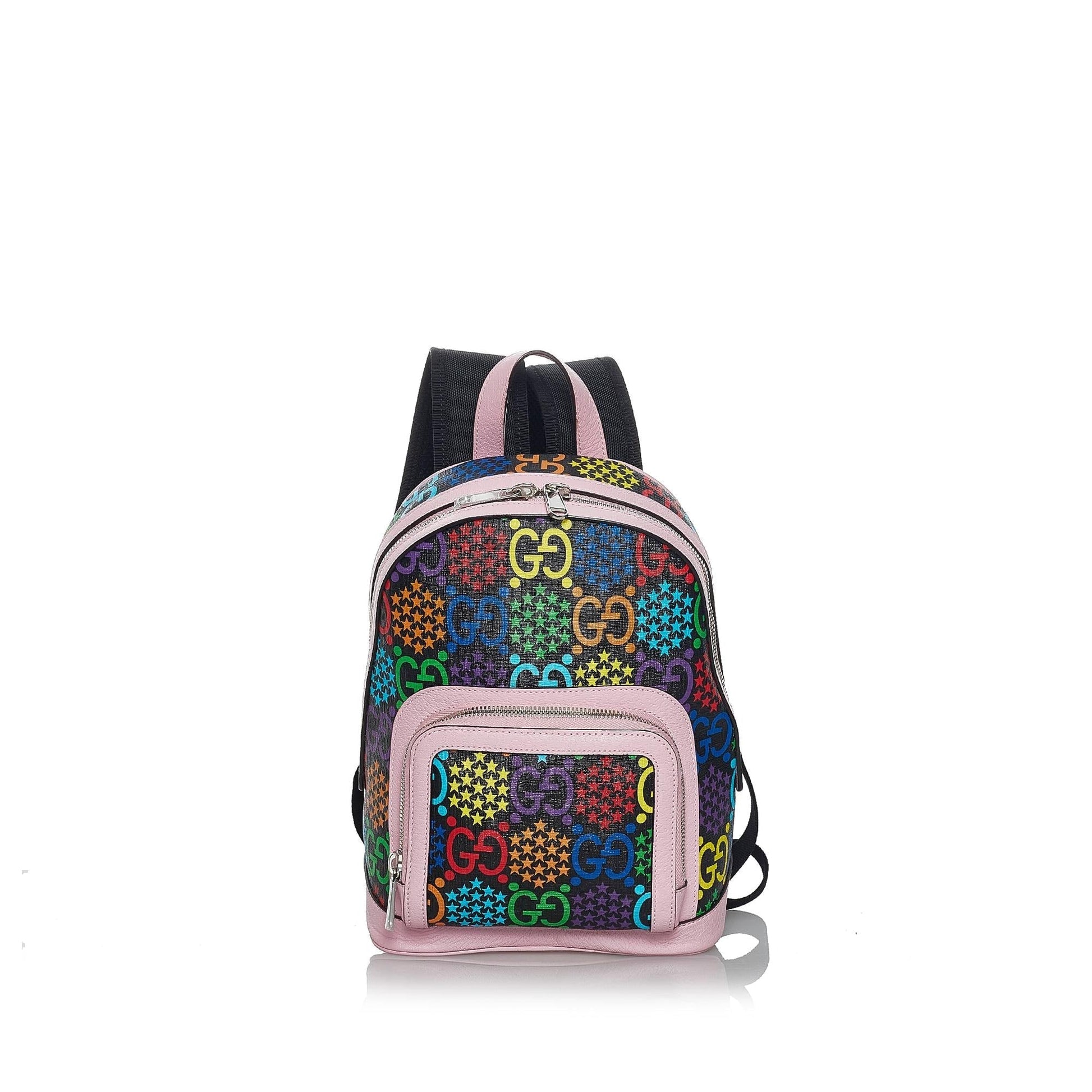 Gucci GG Supreme Psychedelic Backpack SHG Canvas