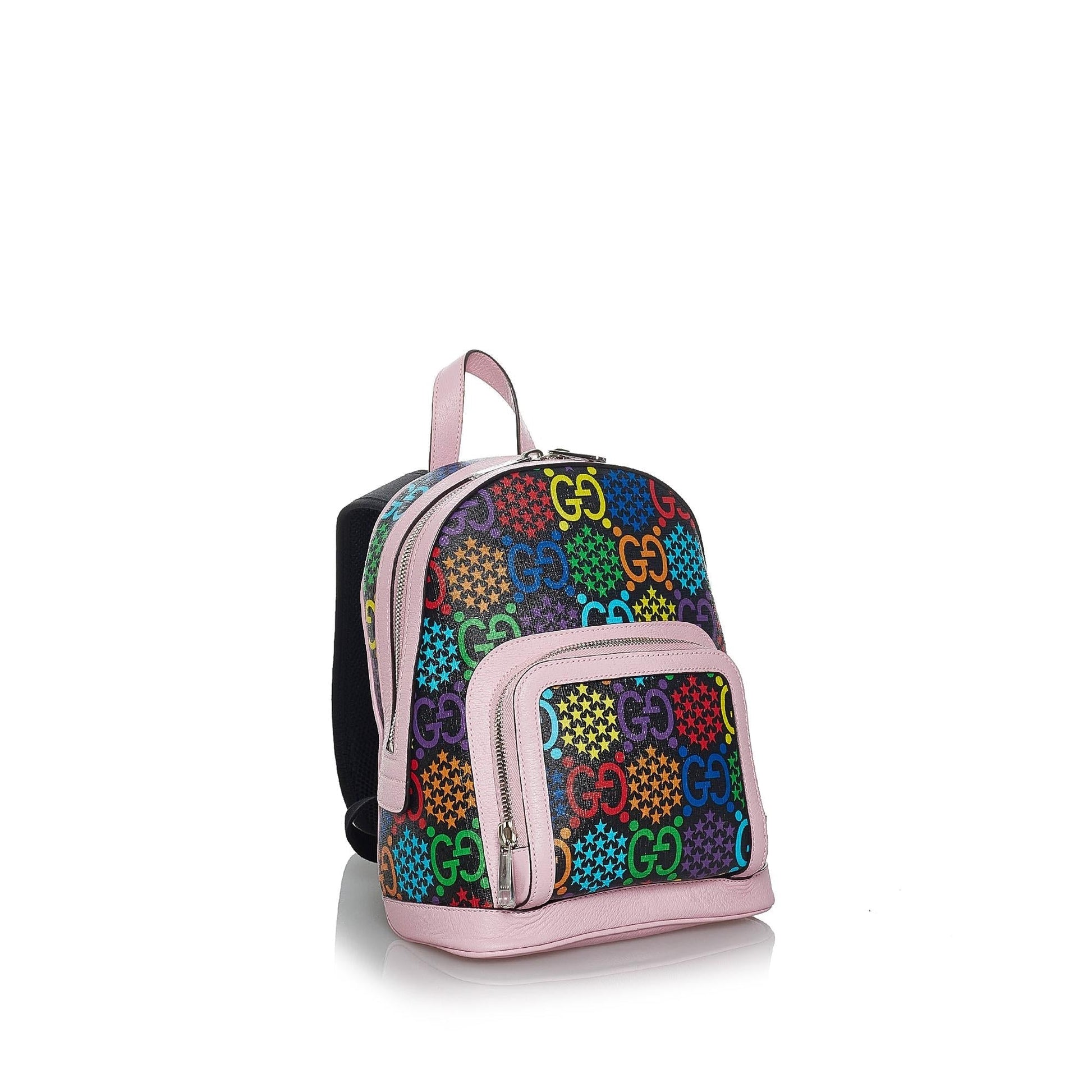 Gucci GG Supreme Psychedelic Backpack SHG Canvas