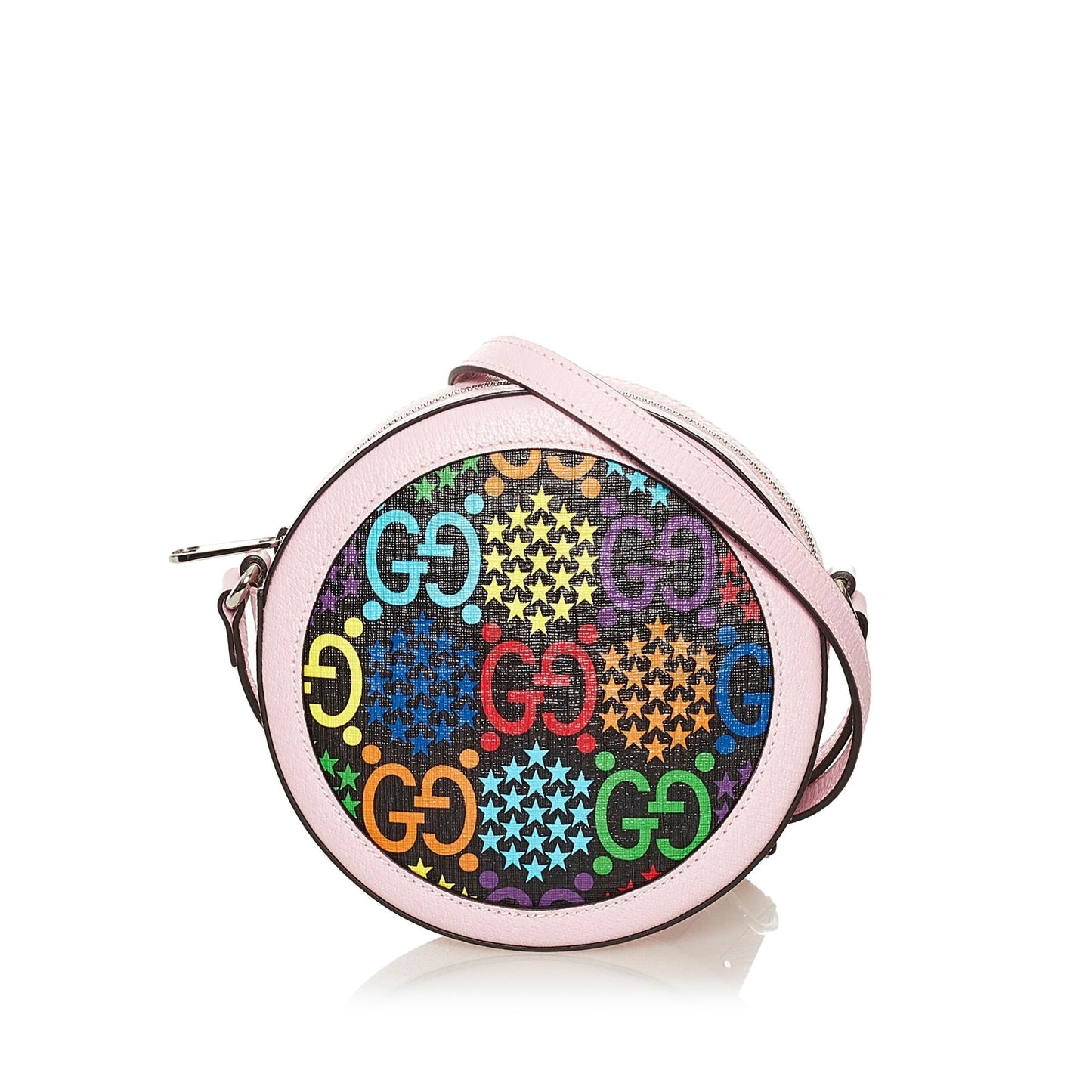 Gucci GG Supreme Psychedelic SHG Canvas Calf Crossbody Bag