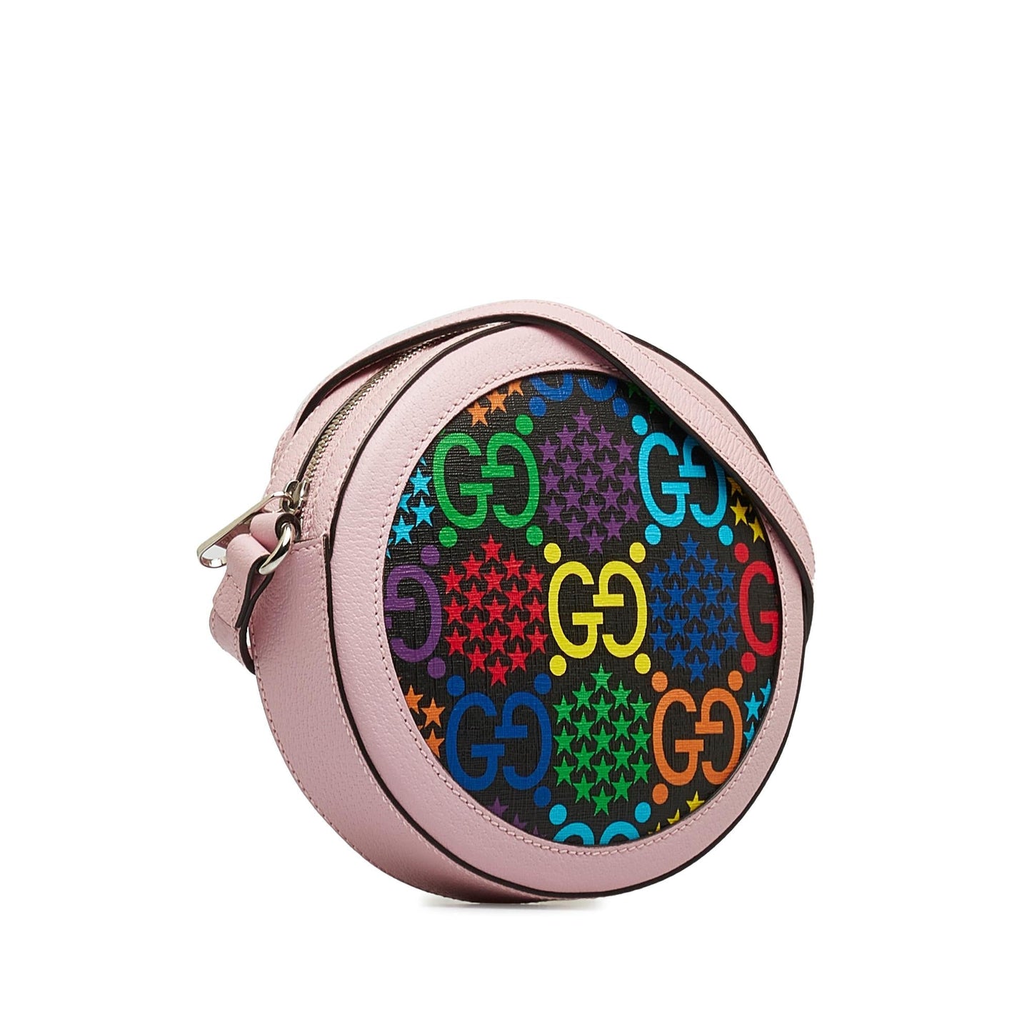Gucci GG Supreme Psychedelic Canvas Pink Crossbody Bag