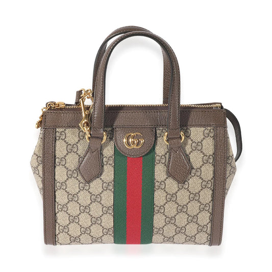 Gucci GG SUPREME OPHIDIA Small Tote Bag Tote Bag