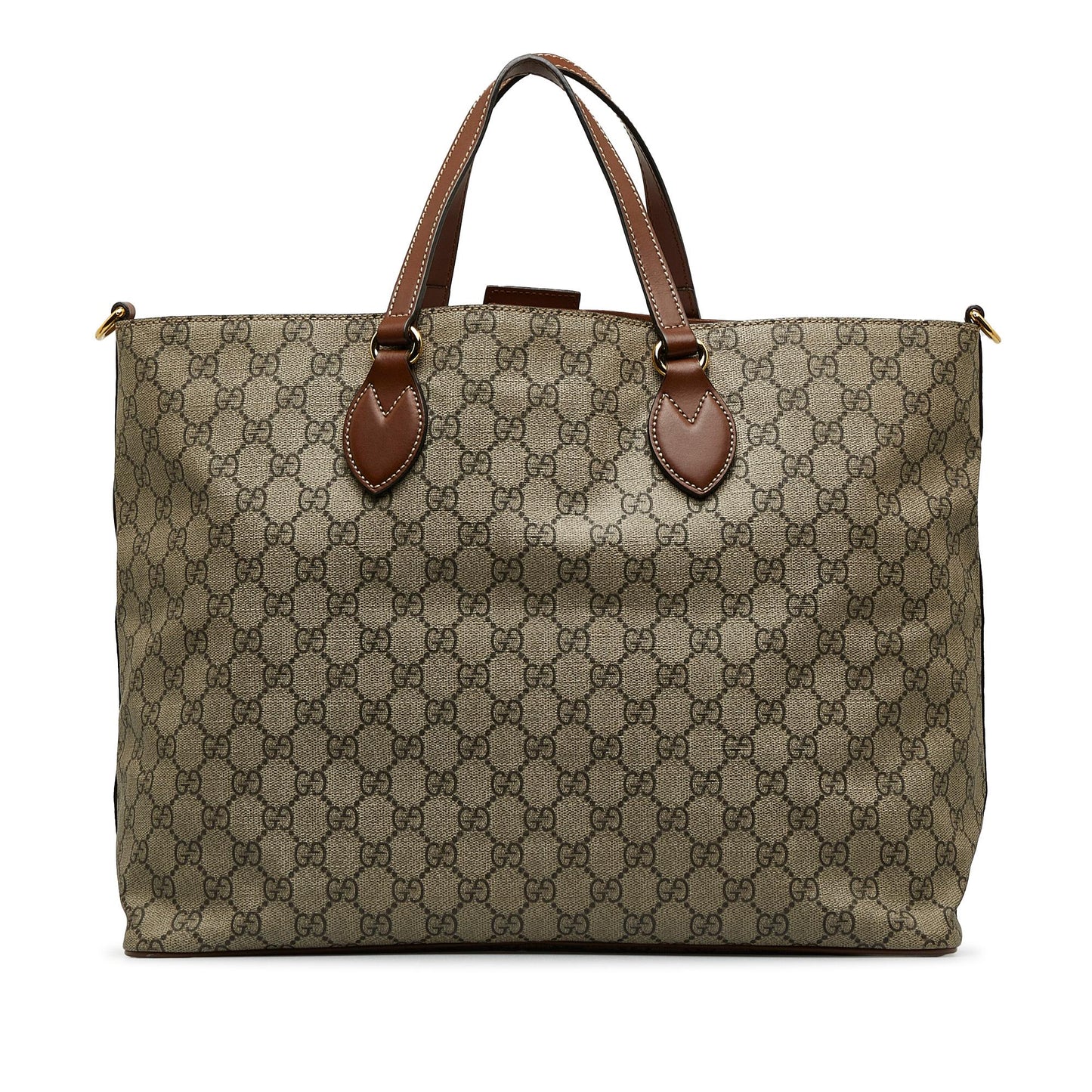 Gucci GG Supreme Soft SHG-WhdAFQ Canvas Brown Tote Bag