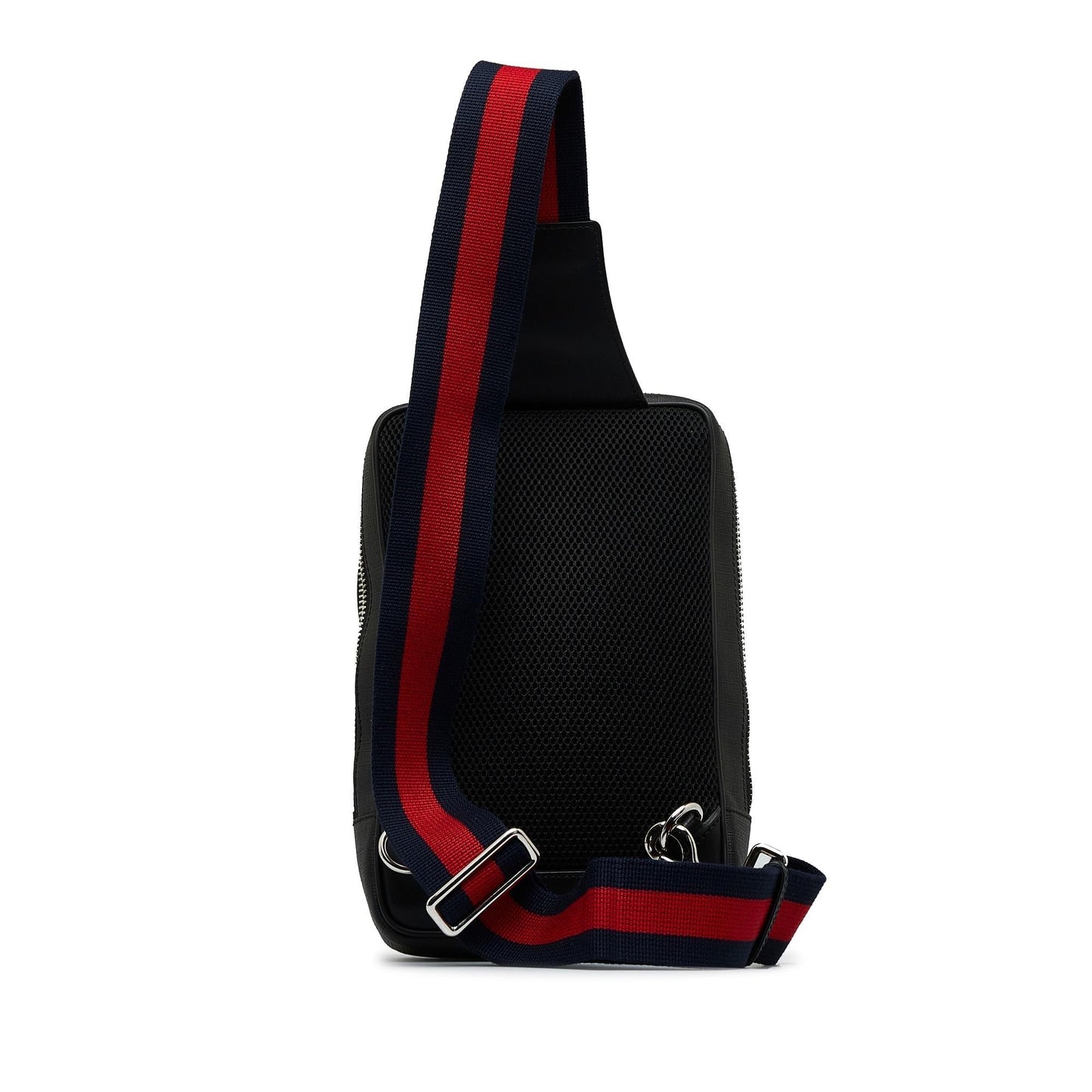 Gucci GG Supreme Soft Zip Web Canvas Black Backpack