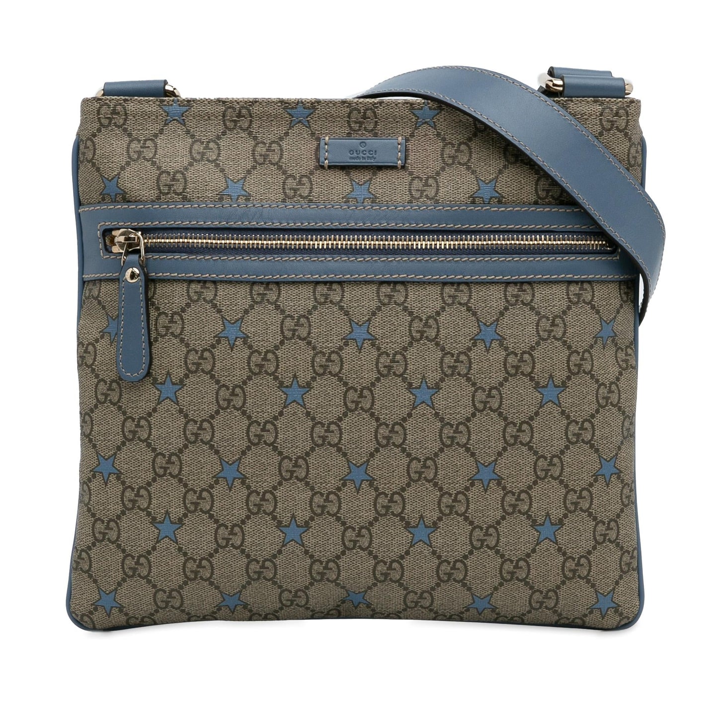 Gucci GG Supreme Star SHG-nEpIbe Canvas Brown Crossbody Bag