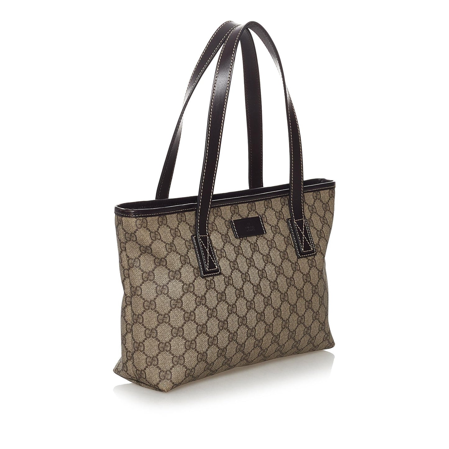 Gucci GG Supreme SHG Canvas Brown Tote Bag 11