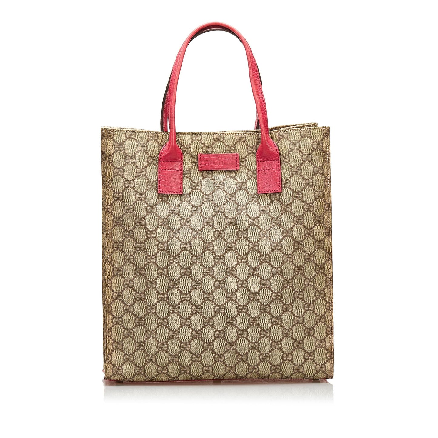Gucci GG Supreme SHG Canvas Brown Tote Bag 6