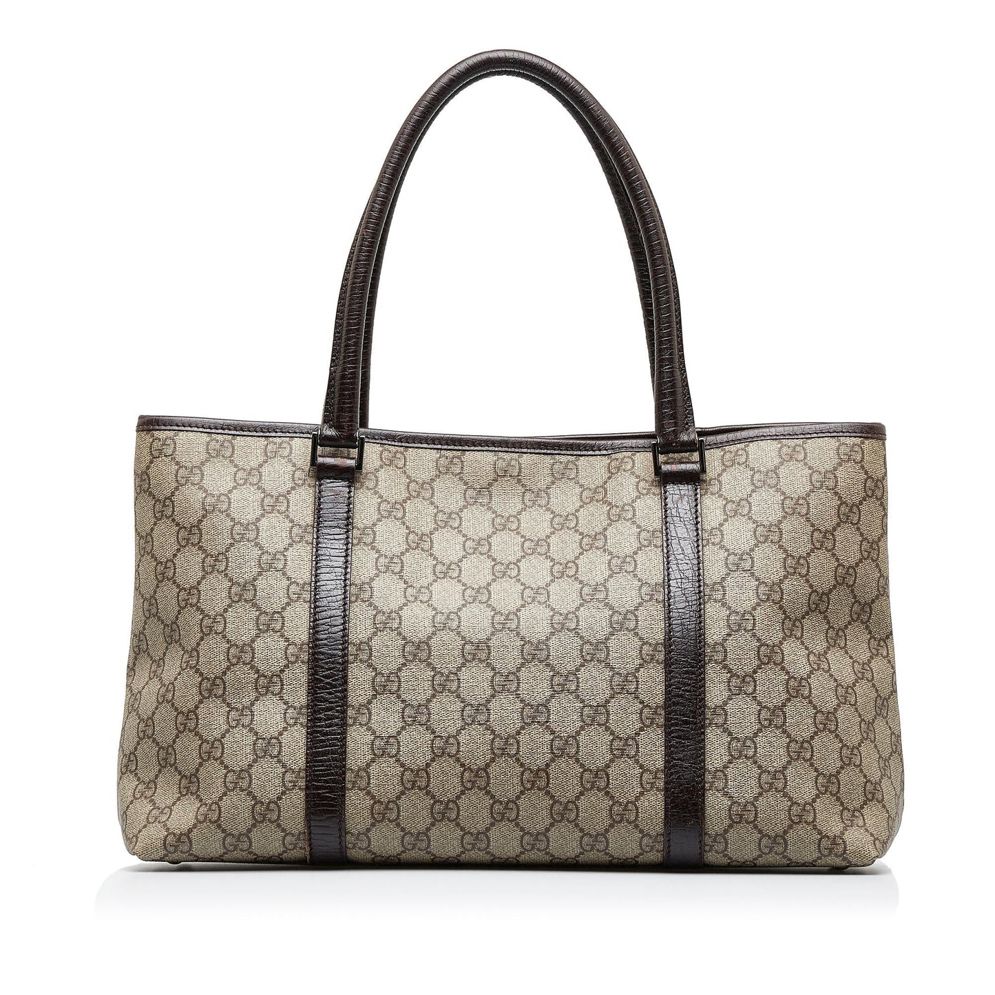 Gucci GG Supreme SHG-bFUlqN Canvas Brown Tote Bag