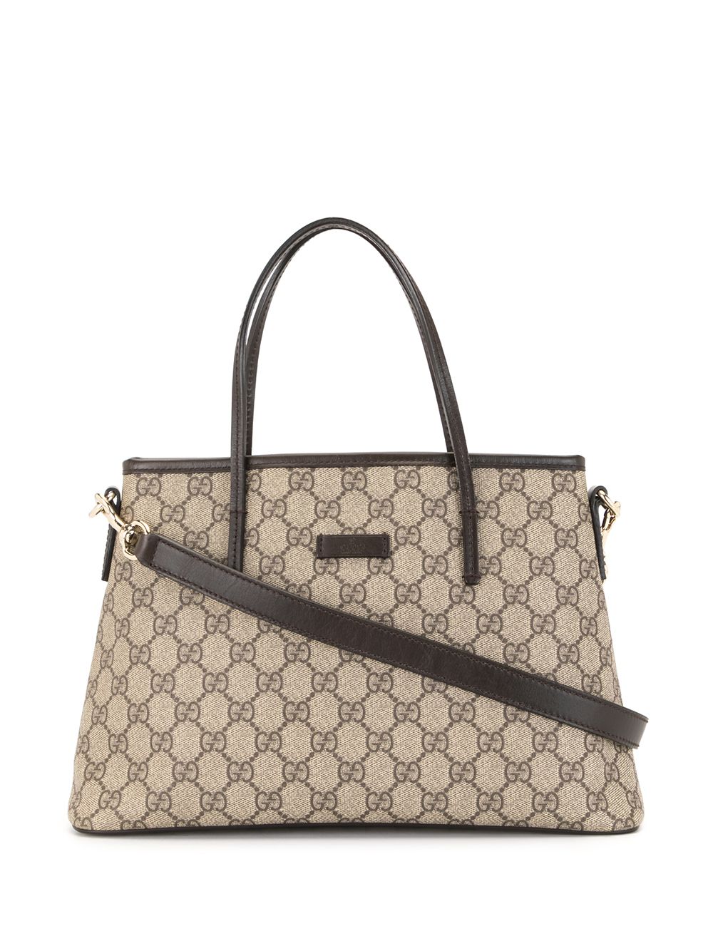Gucci GG Supreme Two-Way Canvas Travel Bag