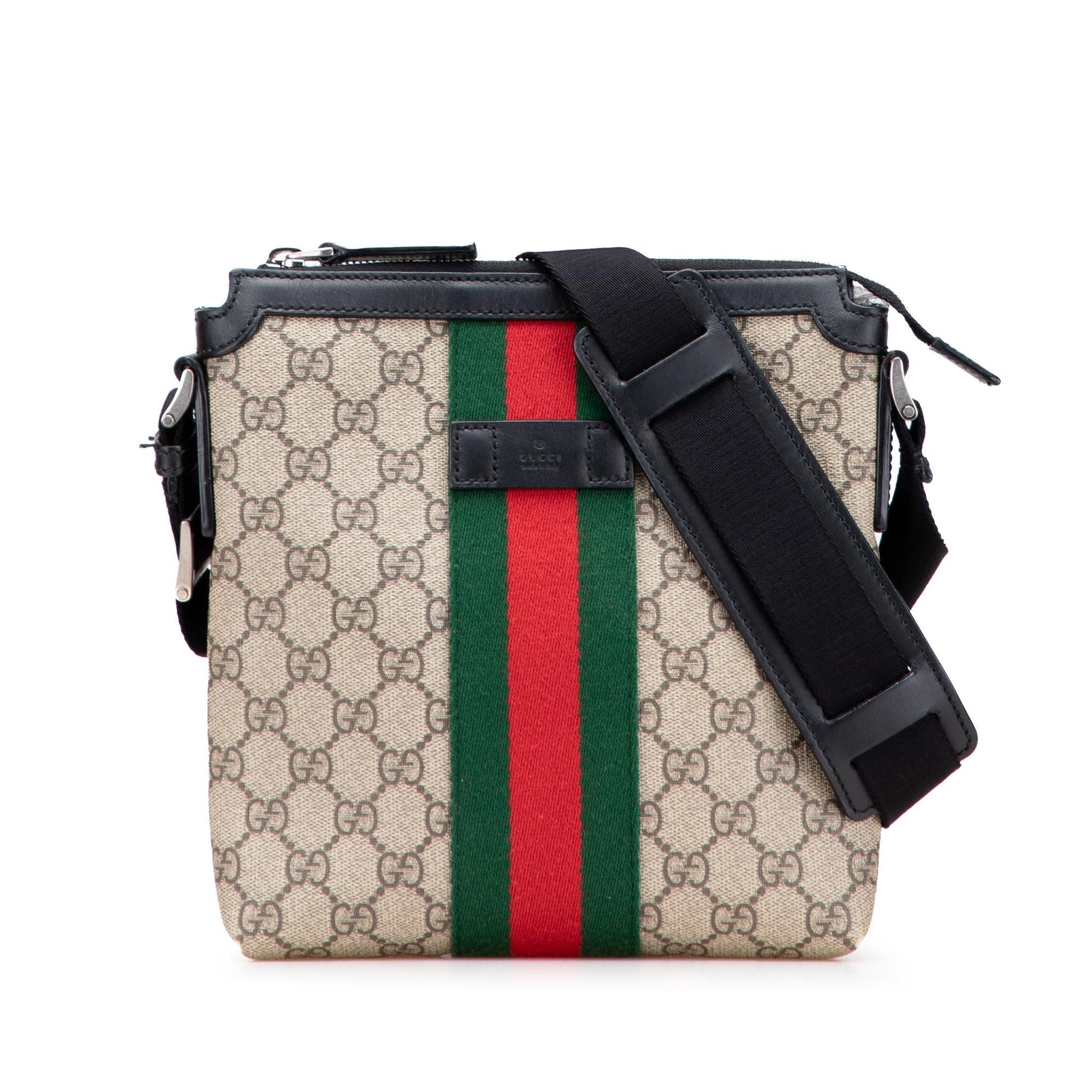 Gucci GG Supreme Web Crossbody Bag