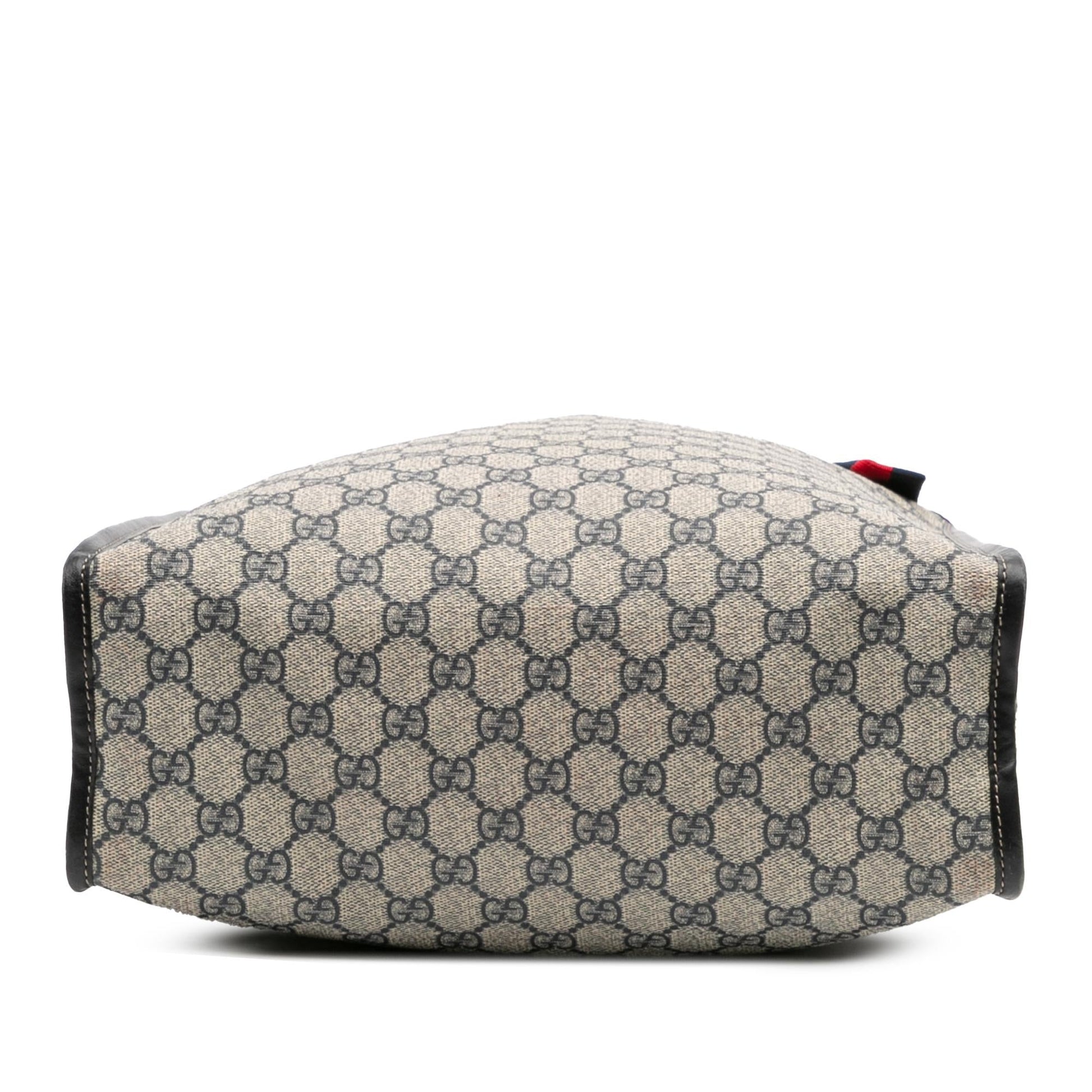 Gucci GG Supreme Web Tote Bag