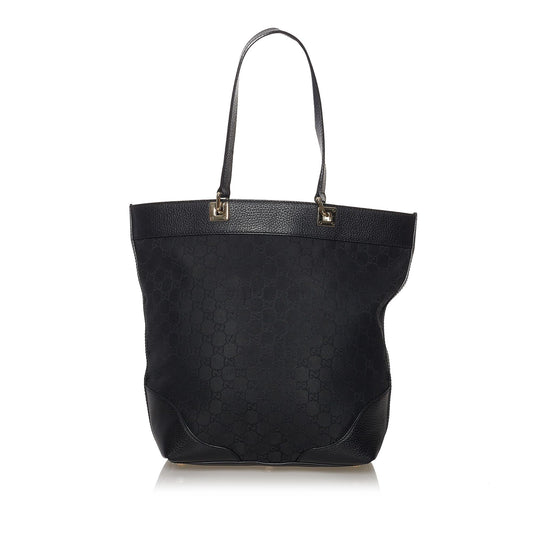 Gucci GG SHG Nylon Black Tote Bag
