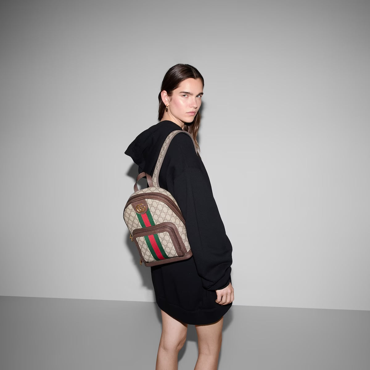 Gucci GG WEB OPHIDIA BACKPACK Small