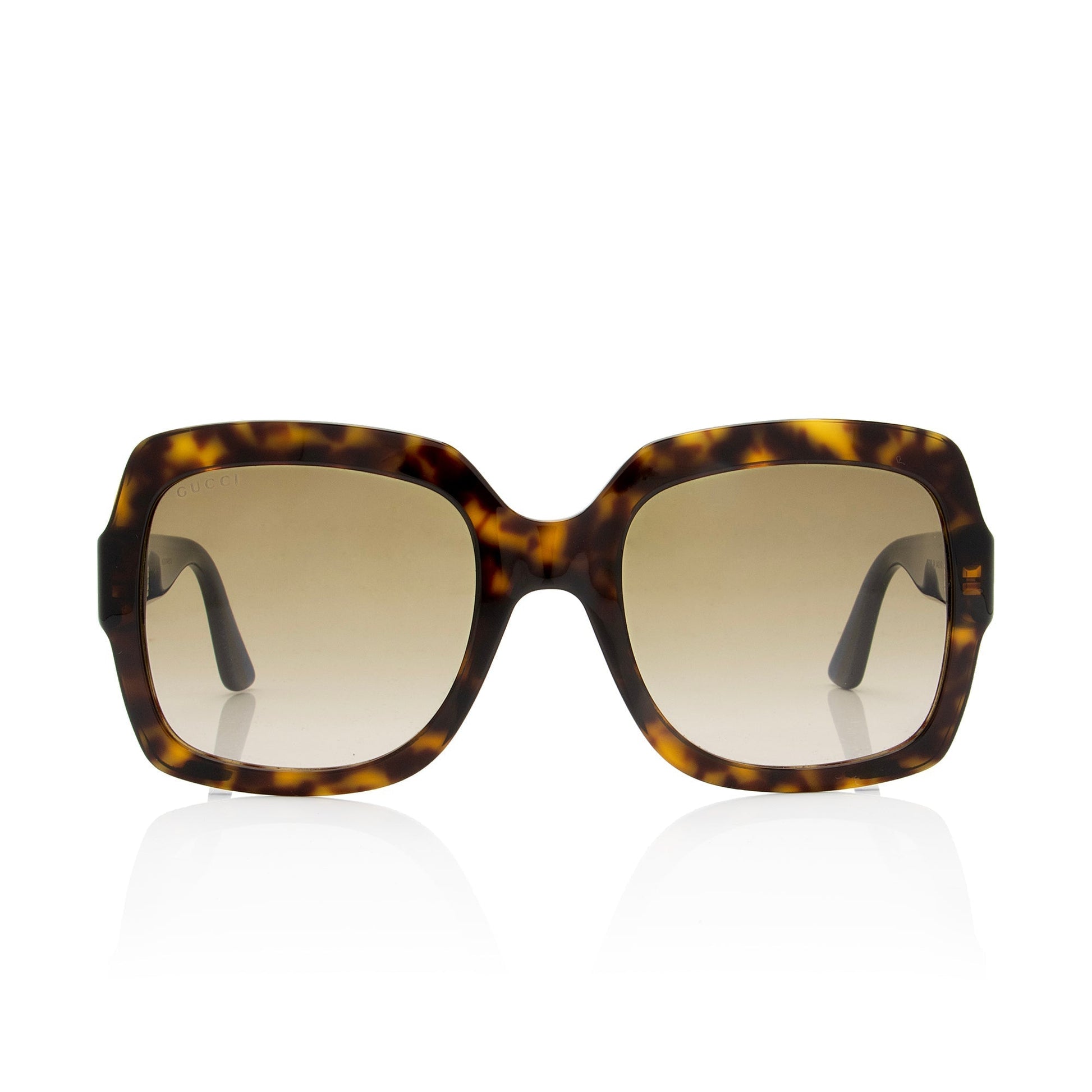 Gucci Glitter Web Interlocking G Square Brown Blue Red Accessory Shf 95T54A