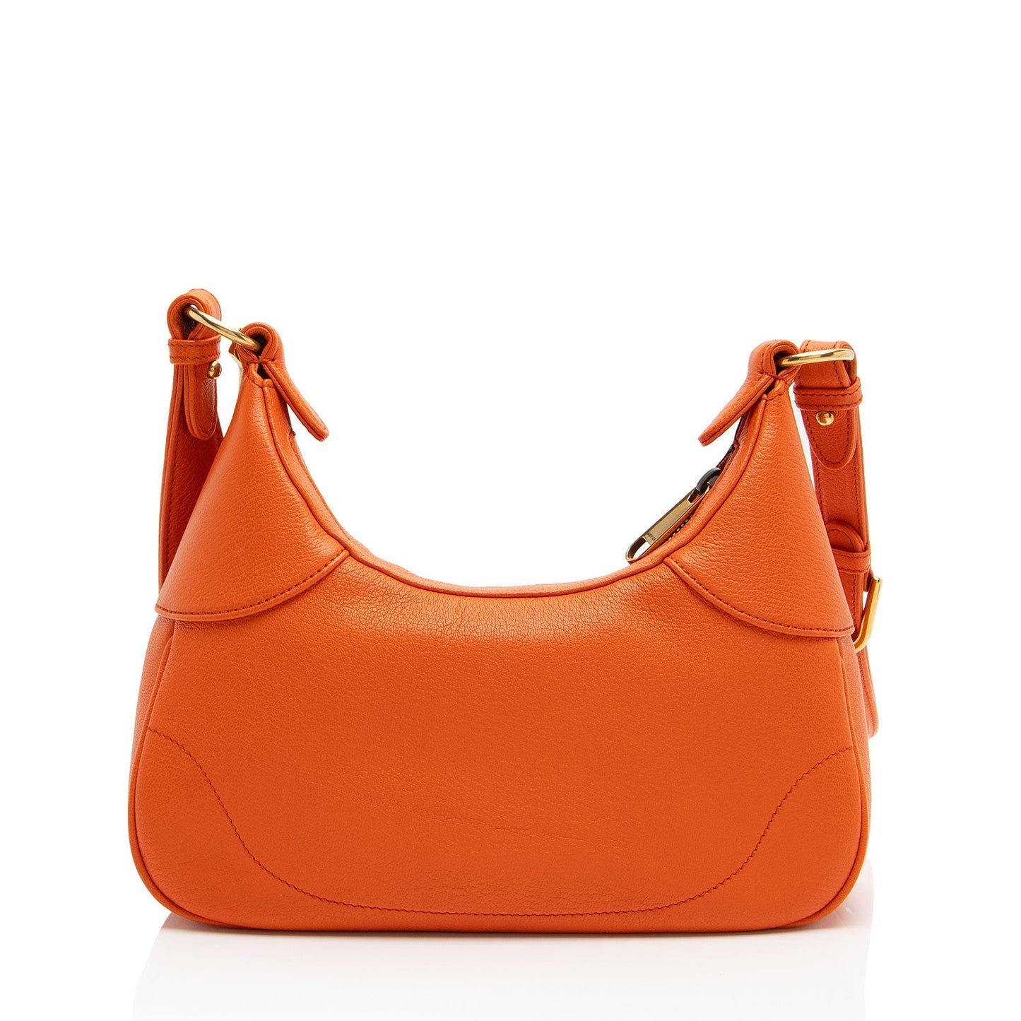 Gucci Goatskin Aphrodite Orange Small Crossbody Bag