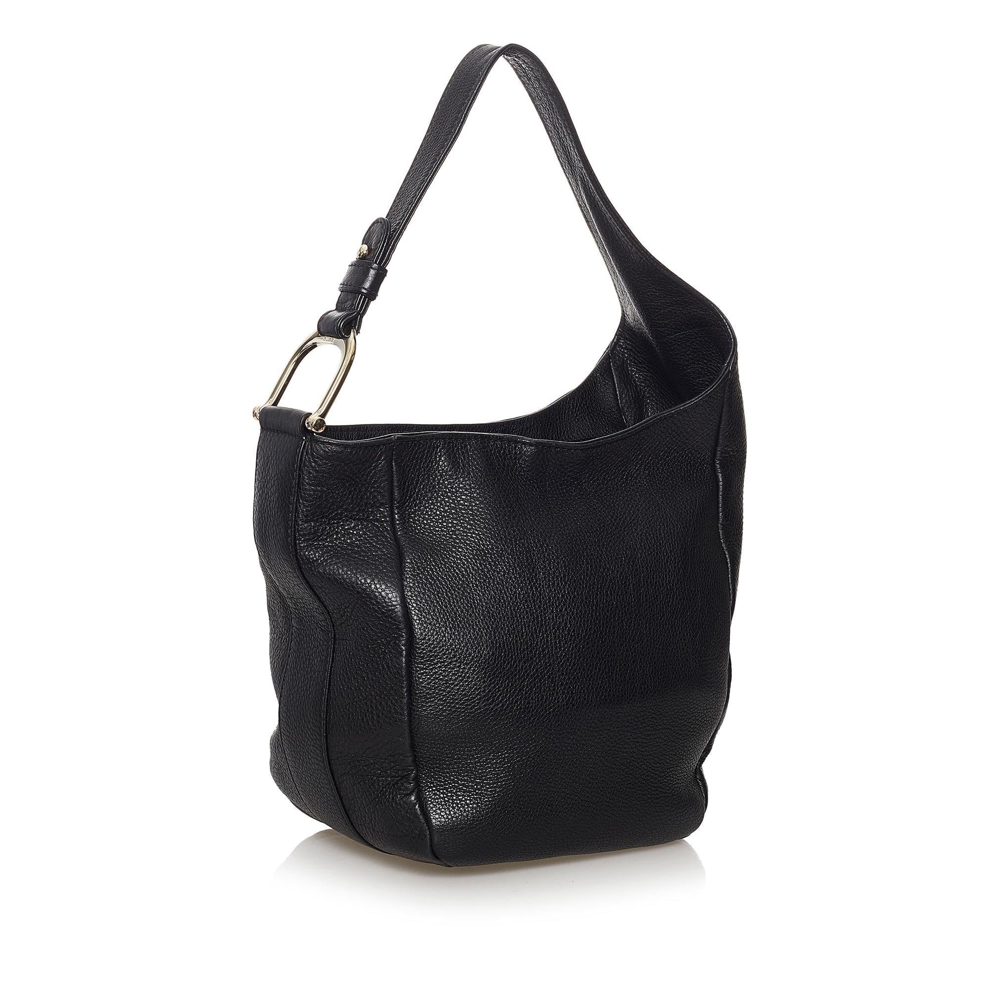 Gucci Greenwich SHG Leather Calf Black Shoulder Bag Bag Shg