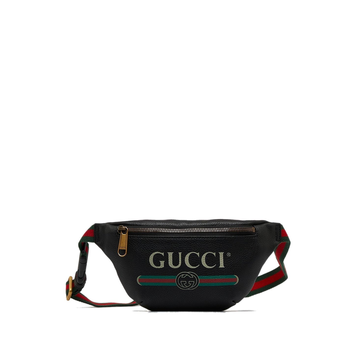 Gucci Belt SHG-3AcyAF Calf Black Logo Accessory