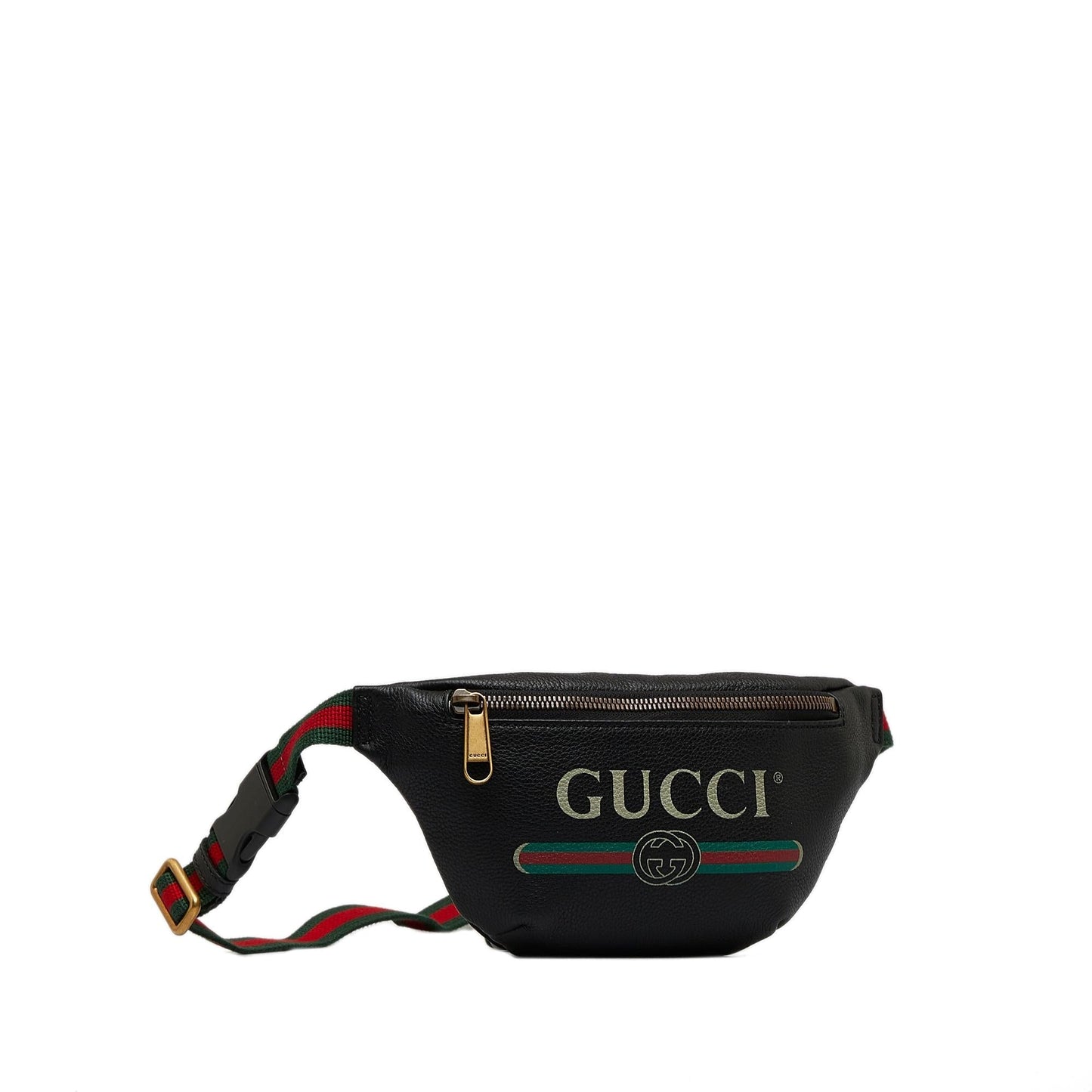 Gucci Belt SHG-3AcyAF Calf Black Logo Accessory