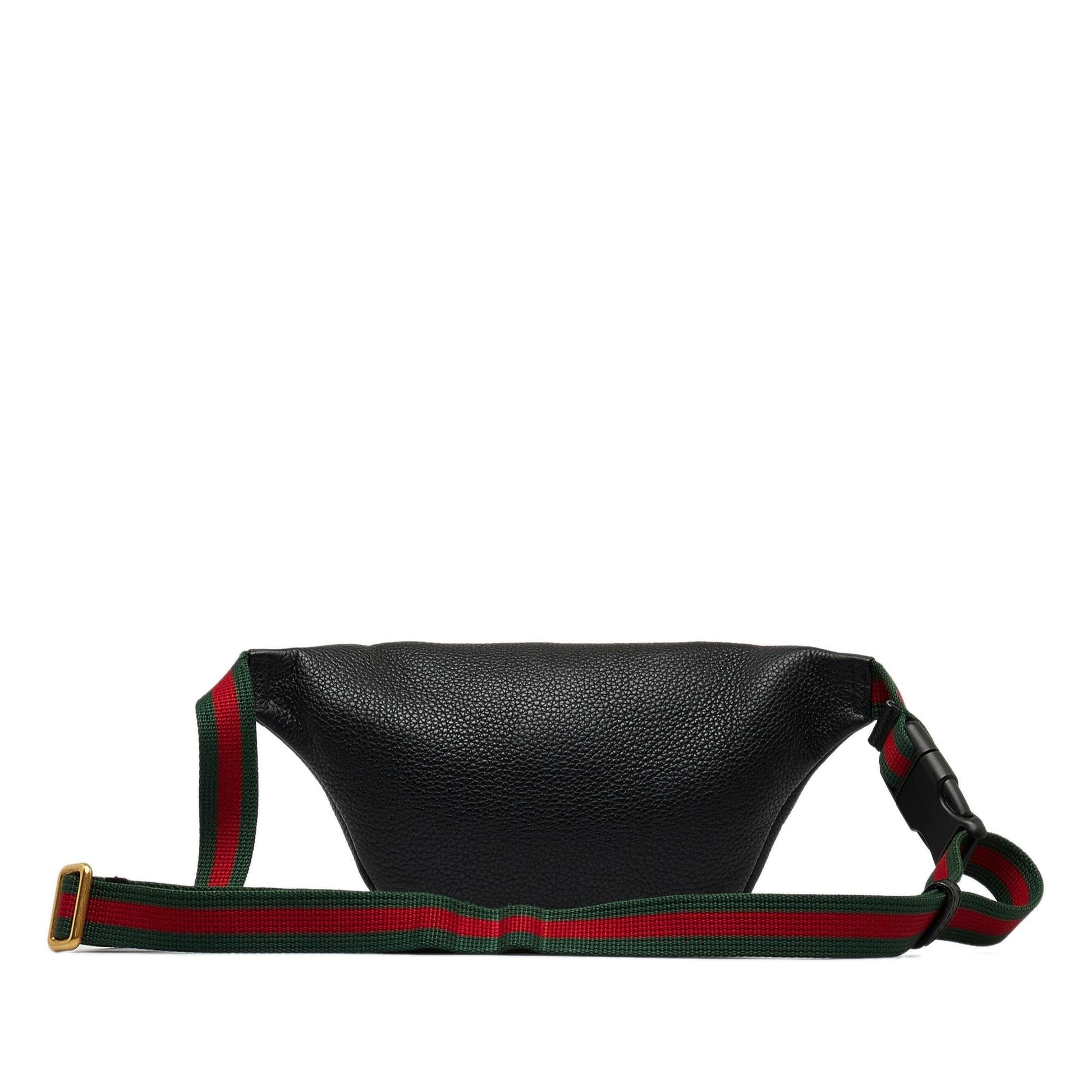Gucci Belt SHG-7oYgXD Calf Black Logo Accessory