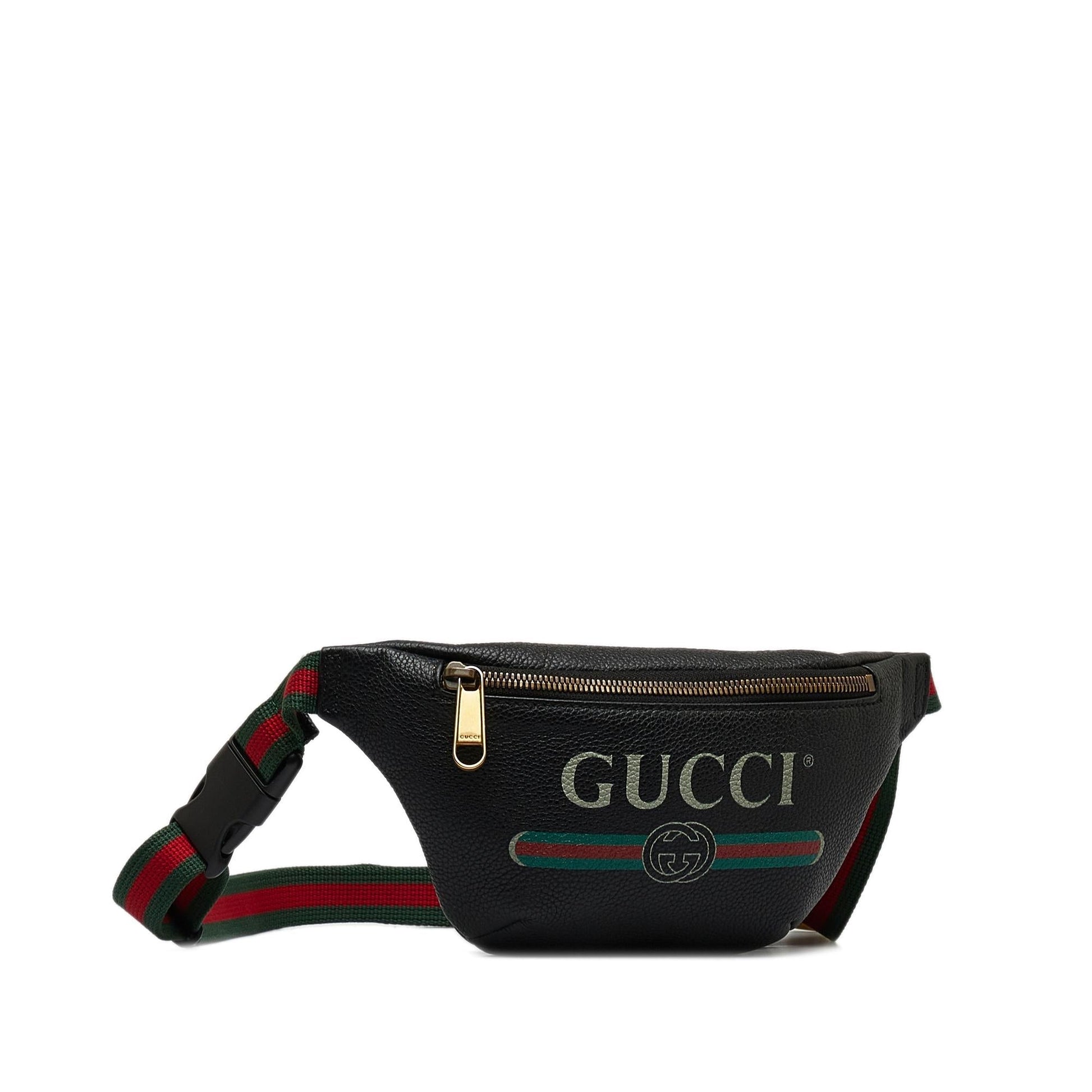 Gucci Belt SHG-7oYgXD Calf Black Logo Accessory