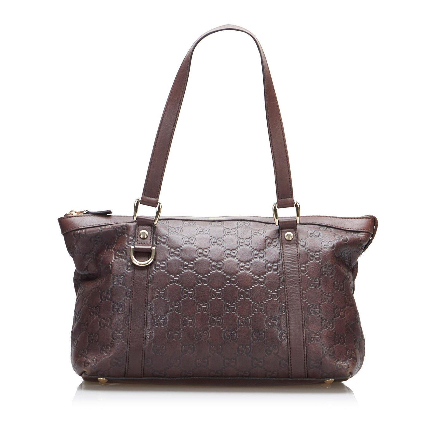 Gucci Guccissima Abbey SHG-oPyhkG Calf Brown Shoulder Bag