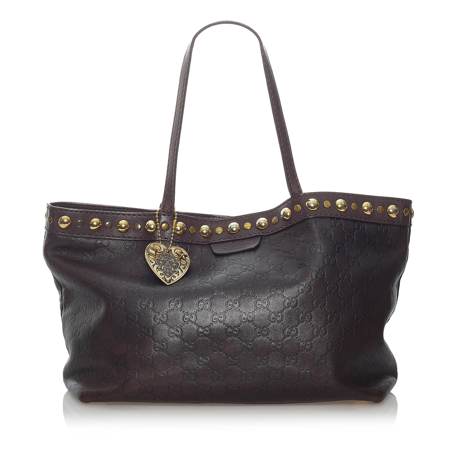 Gucci Guccissima Babouska SHG Calf Brown Tote Bag Bag Shg