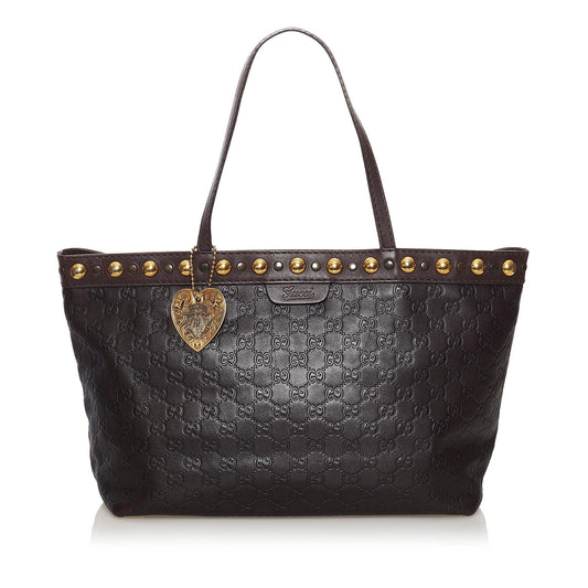 Gucci Guccissima Babouska SHG Calf Brown Tote Bag