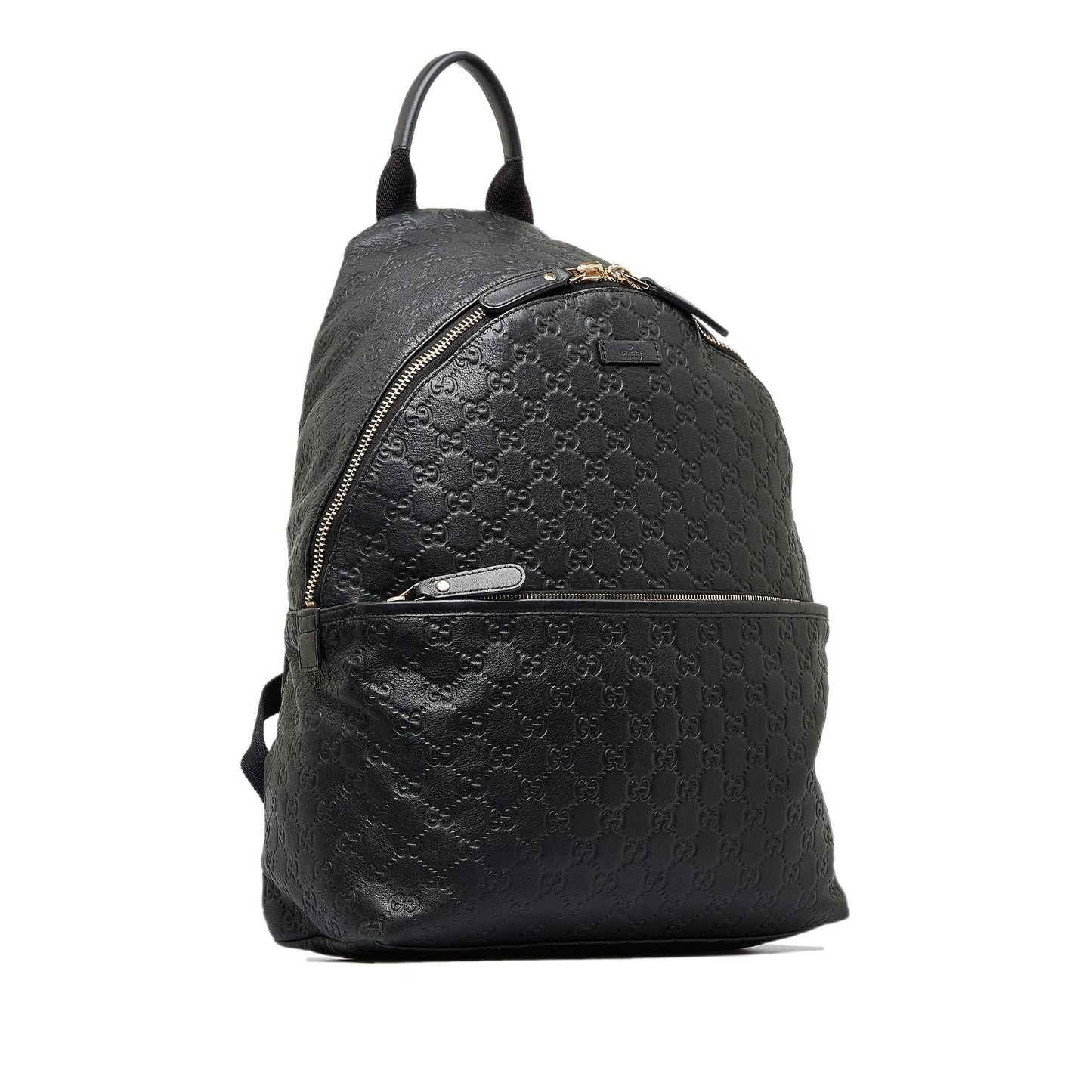 Gucci Guccissima Backpack SHG-B6kq4e Calf Black