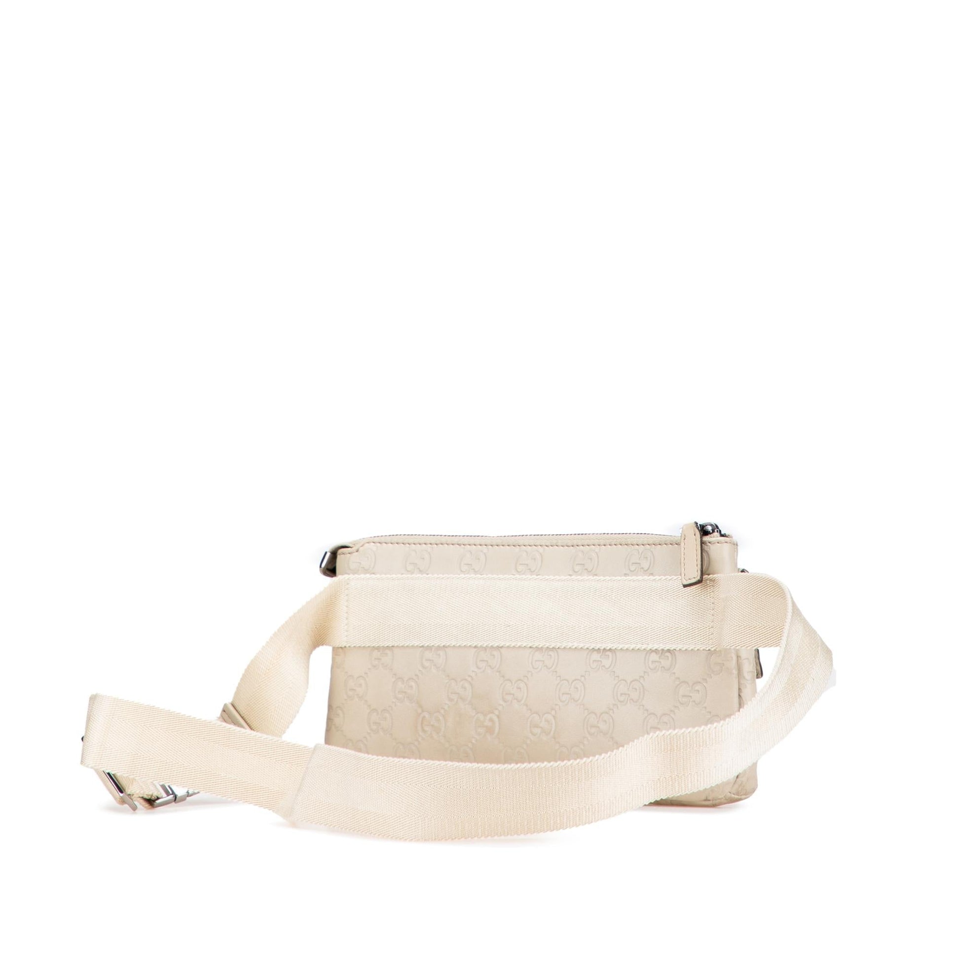 Gucci Guccissima Belt Calf Brown Accessory