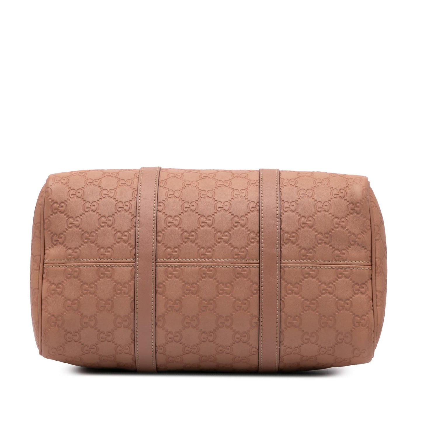 Gucci Guccissima Boston Calf Pink Satchel Bag