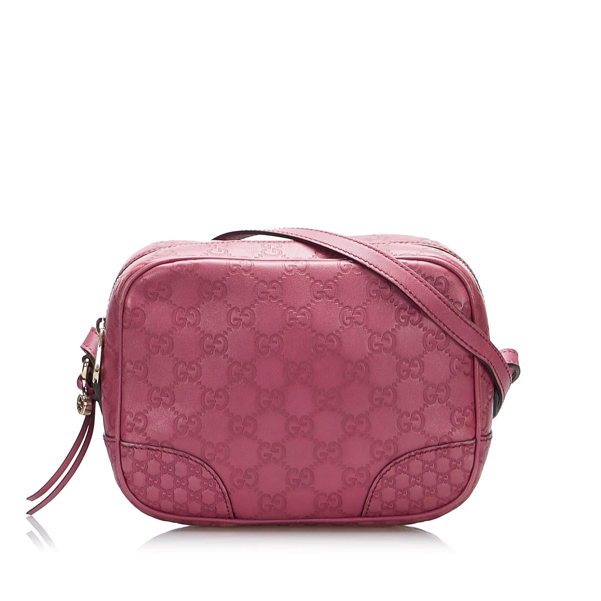 Gucci Guccissima Bree SHG-Ta60Vl Calf Pink Crossbody Bag
