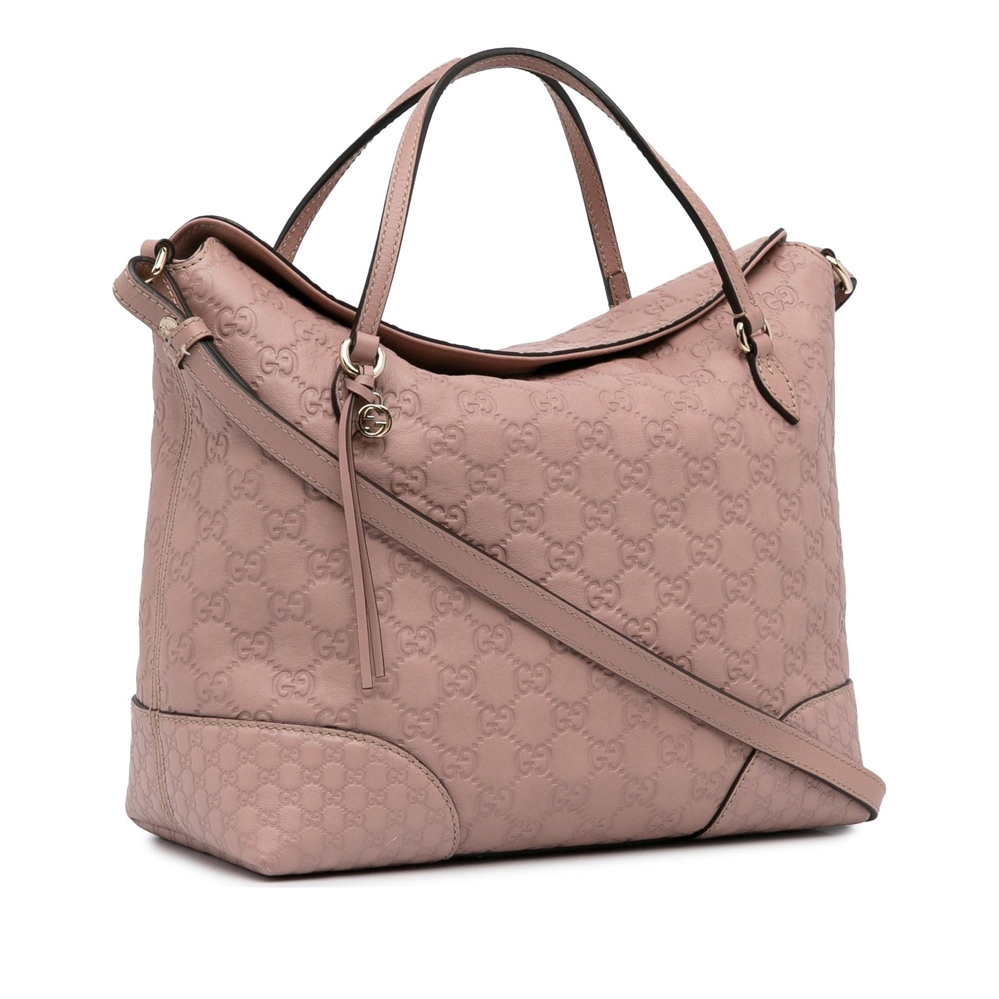Gucci Guccissima Bree SHG-Bnxq3u Calf Pink Satchel Bag