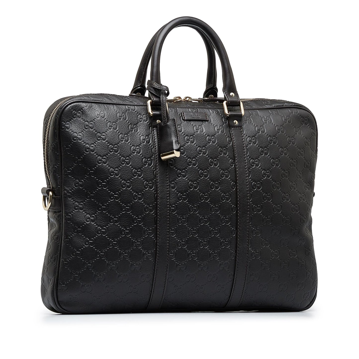 Gucci Guccissima Briefcase SHG-pCzGtf Calf Brown Tote Bag