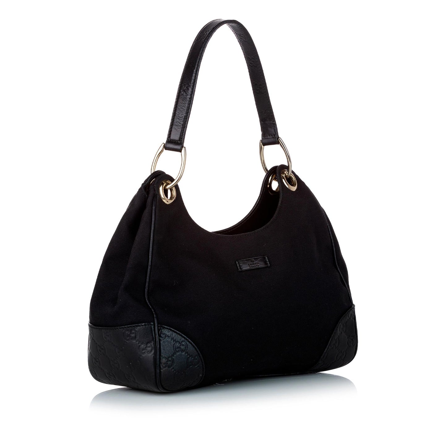 Gucci Guccissima SHG Canvas Black Shoulder Bag