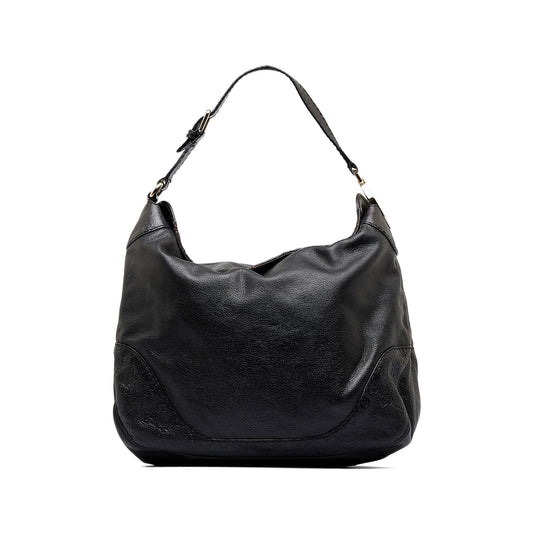 Gucci Guccissima Charlotte SHG-Q1dlly Calf Black Tote Bag