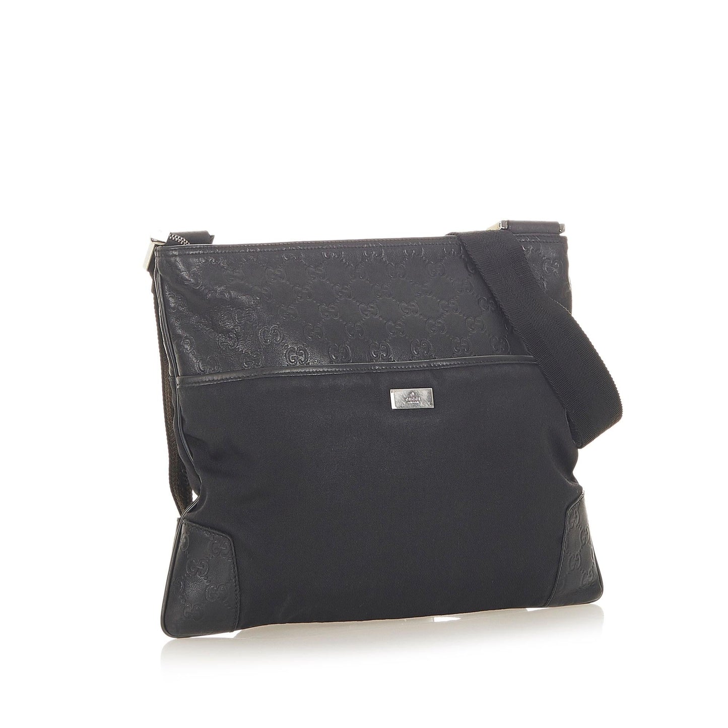 Gucci Guccissima SHG Canvas Black Crossbody Bag