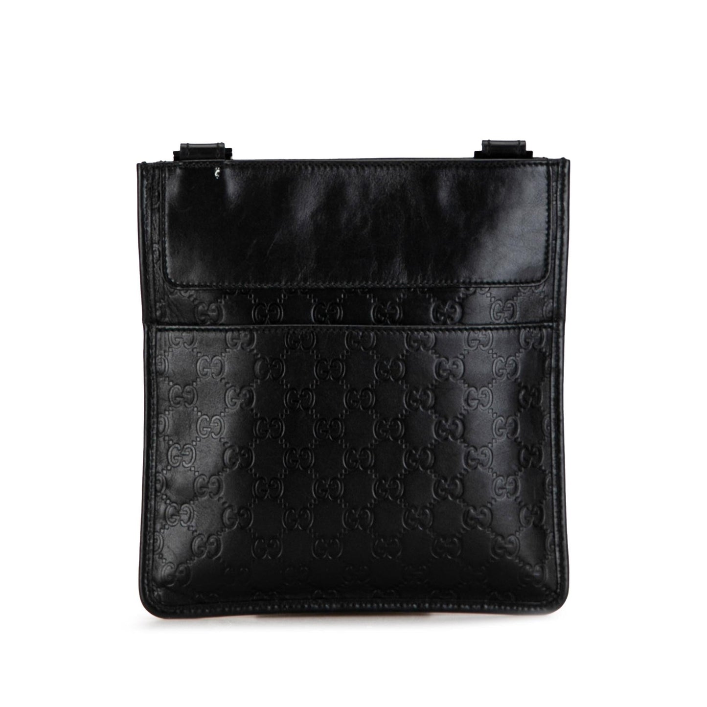 Gucci Guccissima SHG-F0ZQbT Calf Black Crossbody Bag