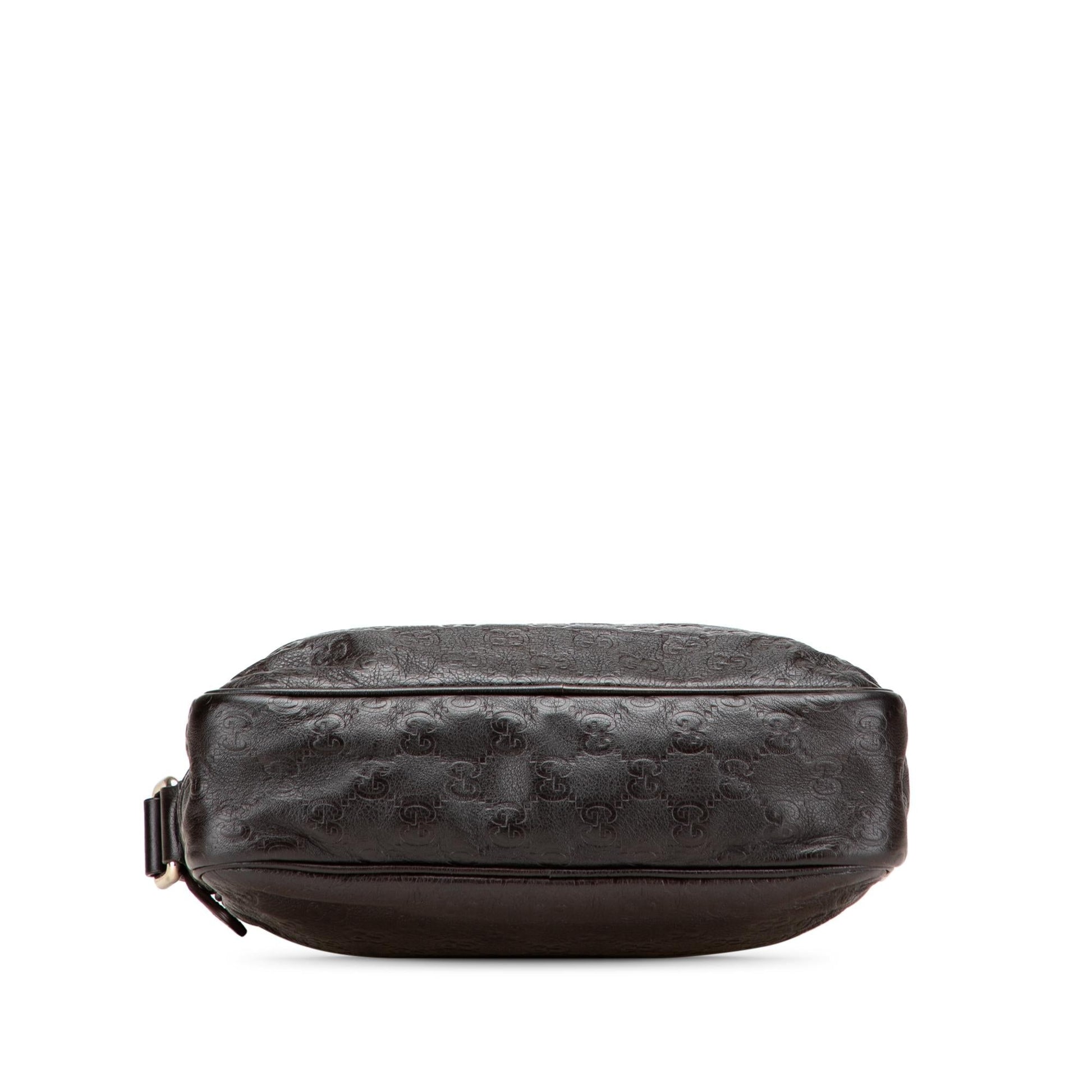 Gucci Guccissima Calf Brown Crossbody Bag Crossbody 6