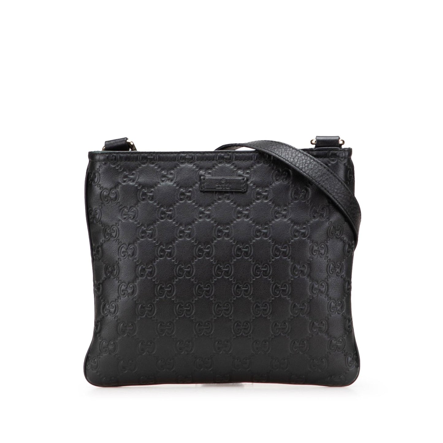 Gucci Guccissima Calf Black Crossbody Bag Crossbody 7
