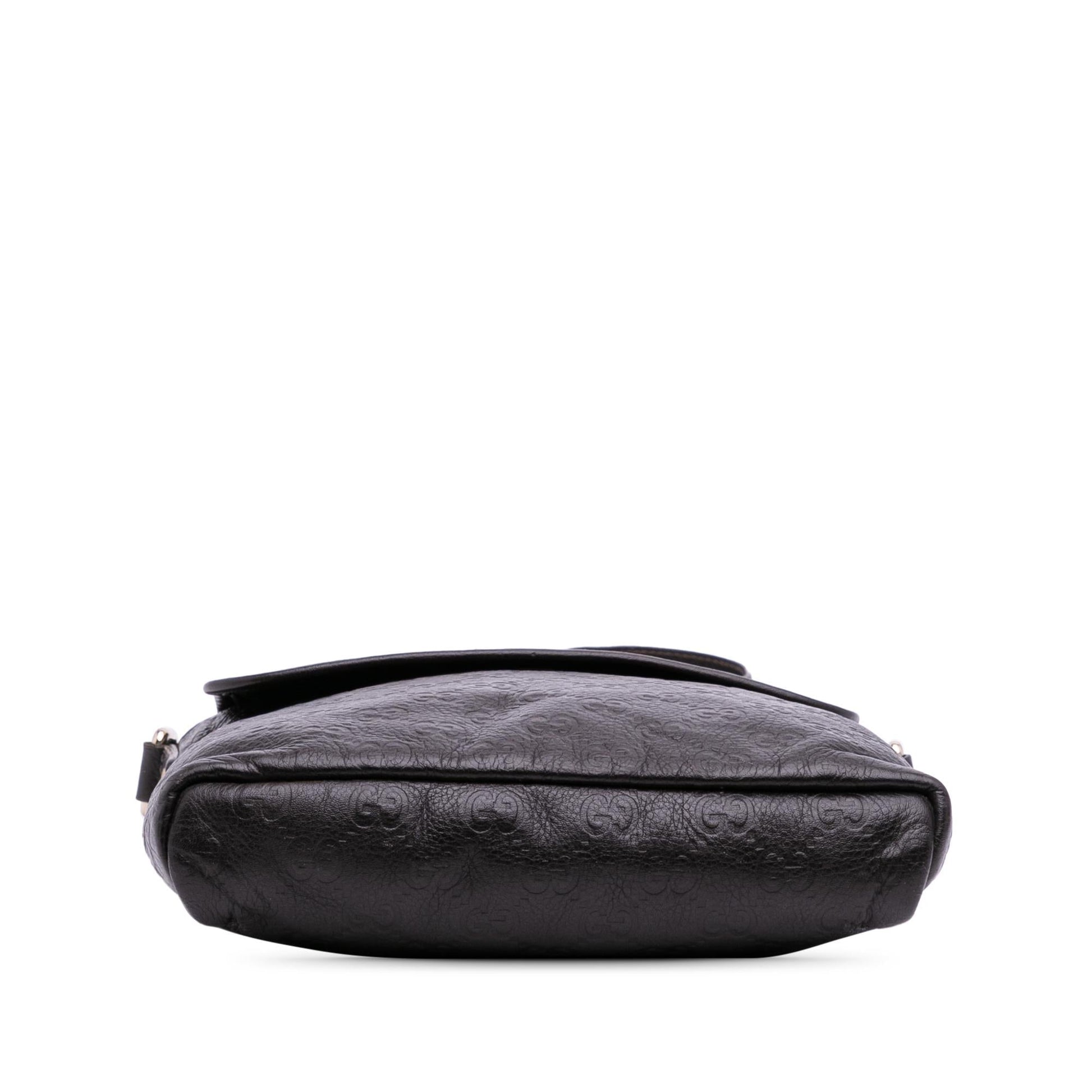 Gucci Guccissima Calf Brown Crossbody Bag Crossbody 11